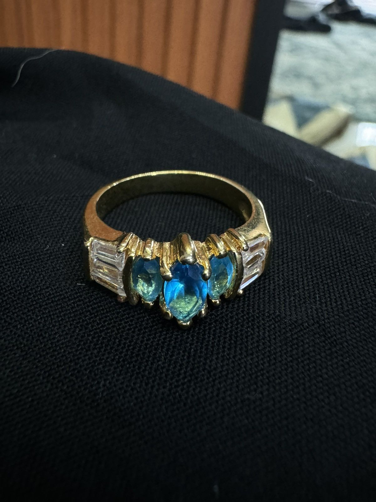 Jewelry AQUAMARINE AMETHYST RING Size ONE SIZE - 2 Thumbnail