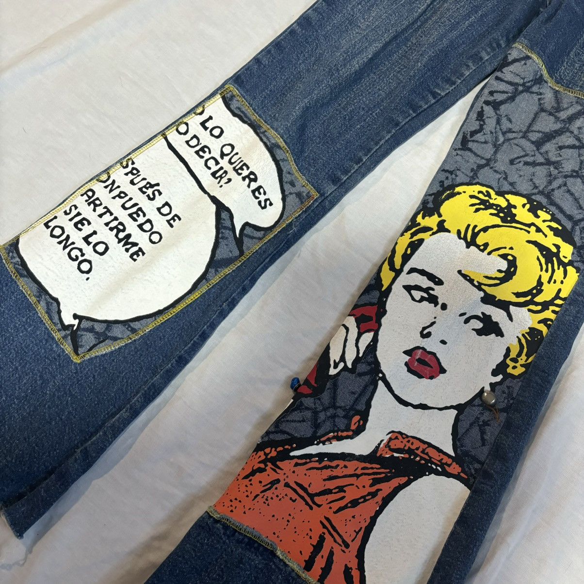 Vintage Vintage European Jeans Size 26" / US 2 / IT 38 - 2 Thumbnail