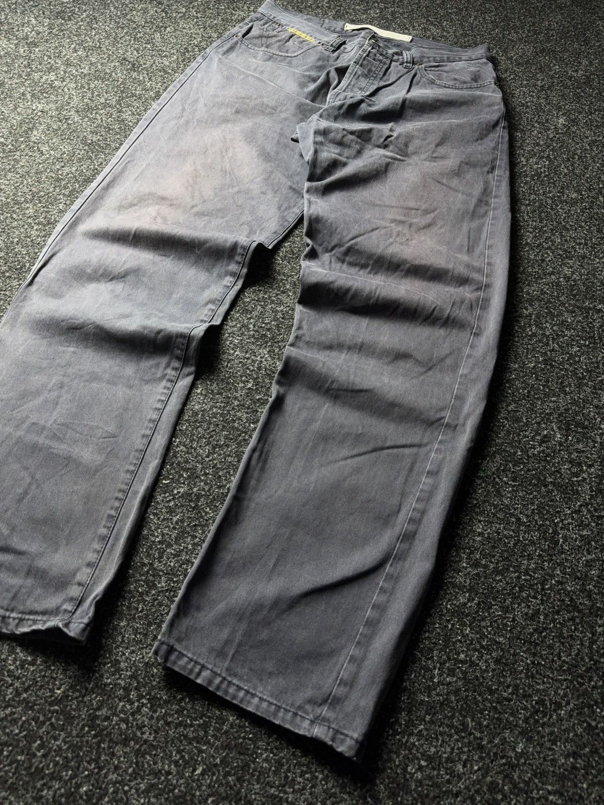 Diesel Avant Garde 90s Retro Y2K Luxury Faded Diesel pants Jeans Size US 33 - 3 Thumbnail