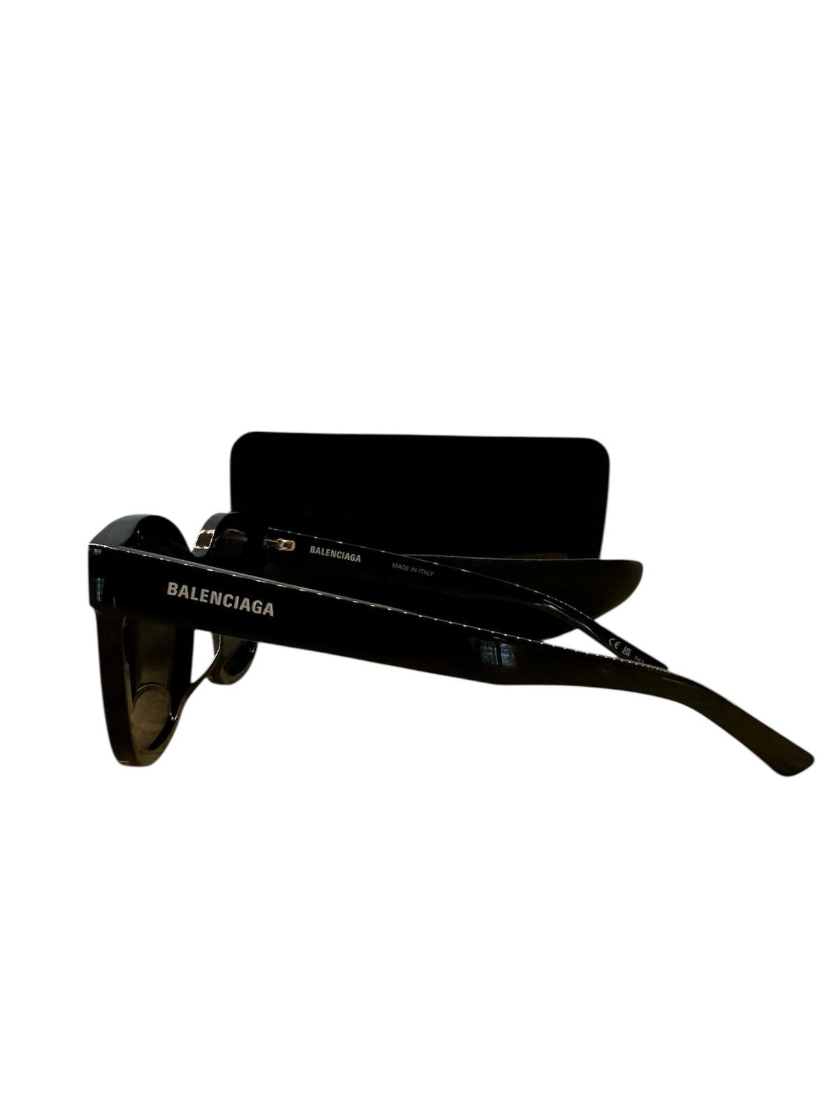 Balenciaga Balenciaga Black Alternative Fit Sunglasses Size ONE SIZE - 4 Thumbnail