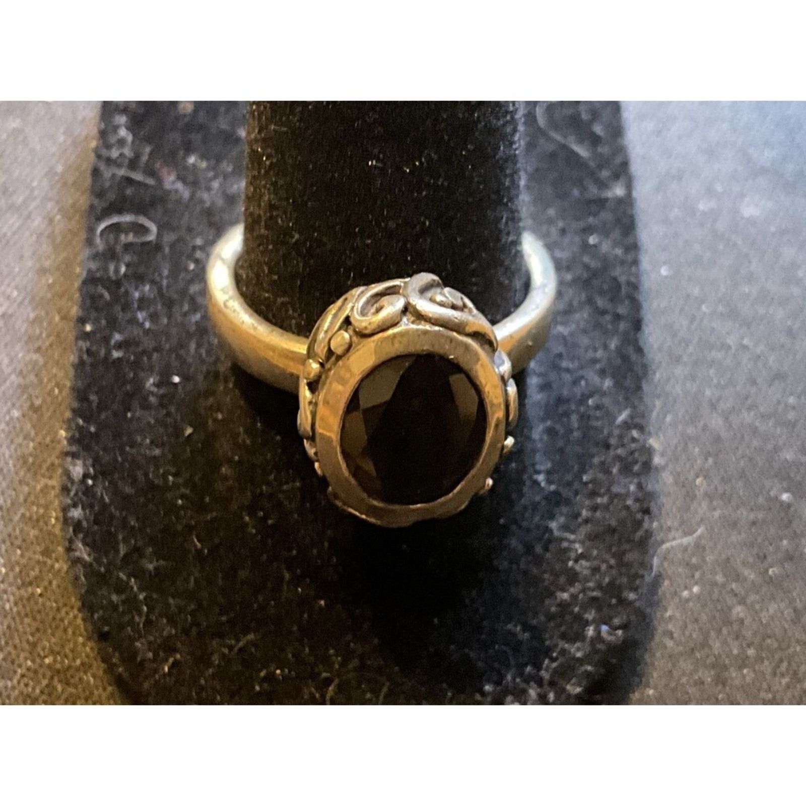Other 925 Sterling Silver Amethyst Ring Size 8 Size ONE SIZE - 3 Thumbnail