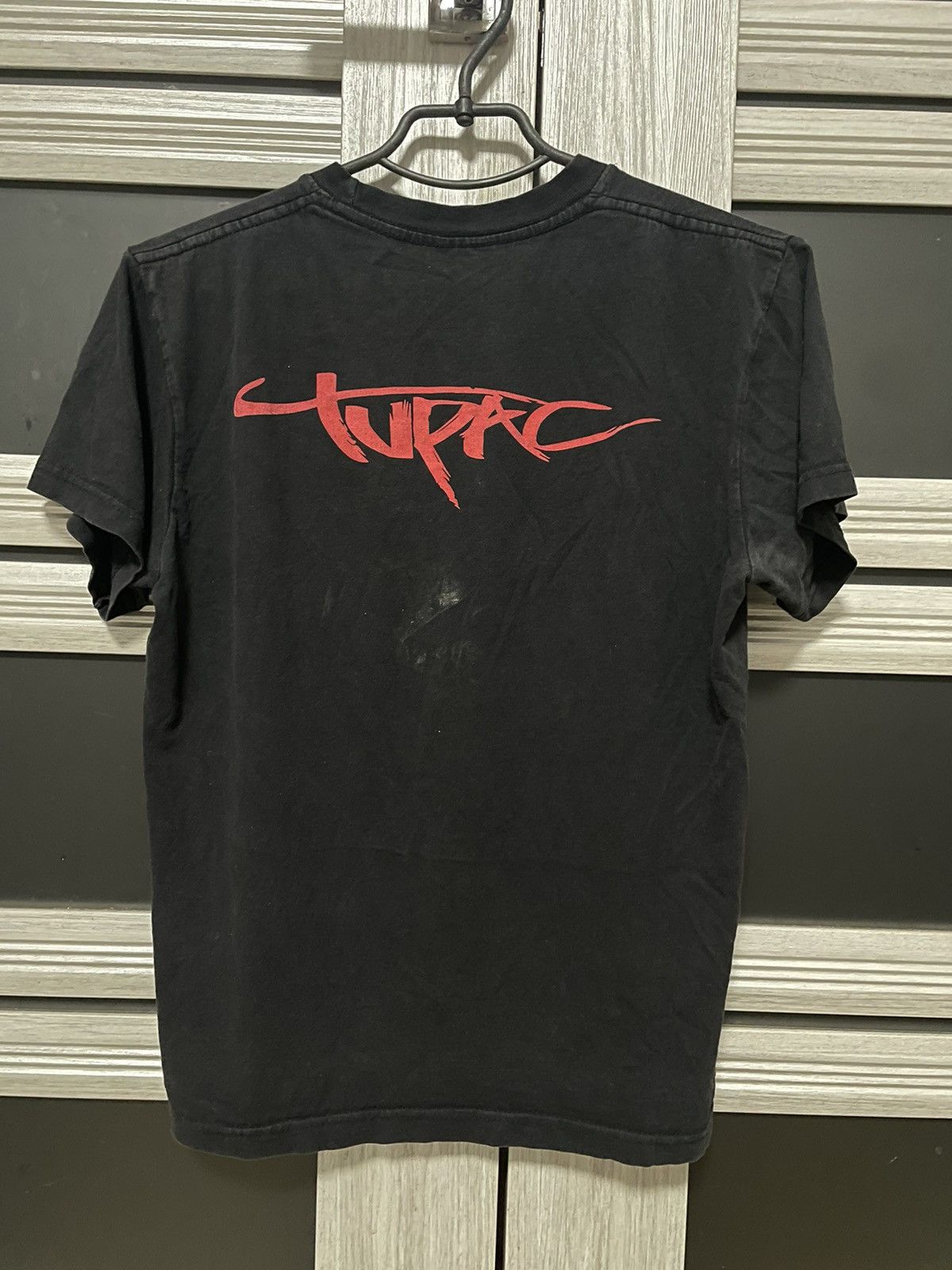 Band Tees × Rap Tees × Vintage Vintage 90s Tupac Shakur T Shirt Rap Tee Size US S / EU 44-46 / 1 - 2 Thumbnail