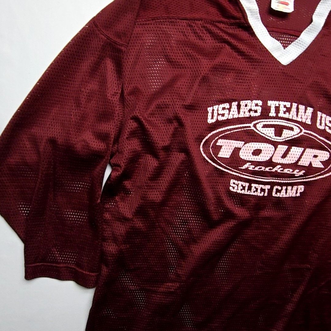 Vintage Vintage Tour Hockey Jersey L USARS Team Select Camp Mesh Y2K Size US L / EU 52-54 / 3 - 5 Thumbnail