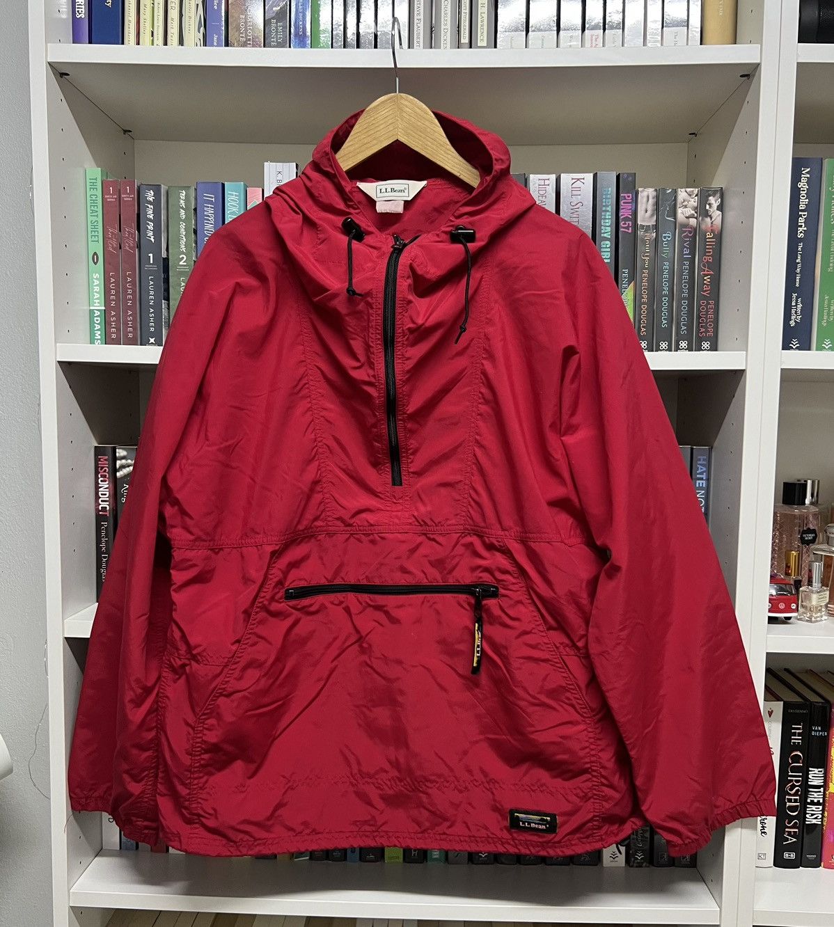 Outlets LL Bean Jacket Windbreaker Vintage