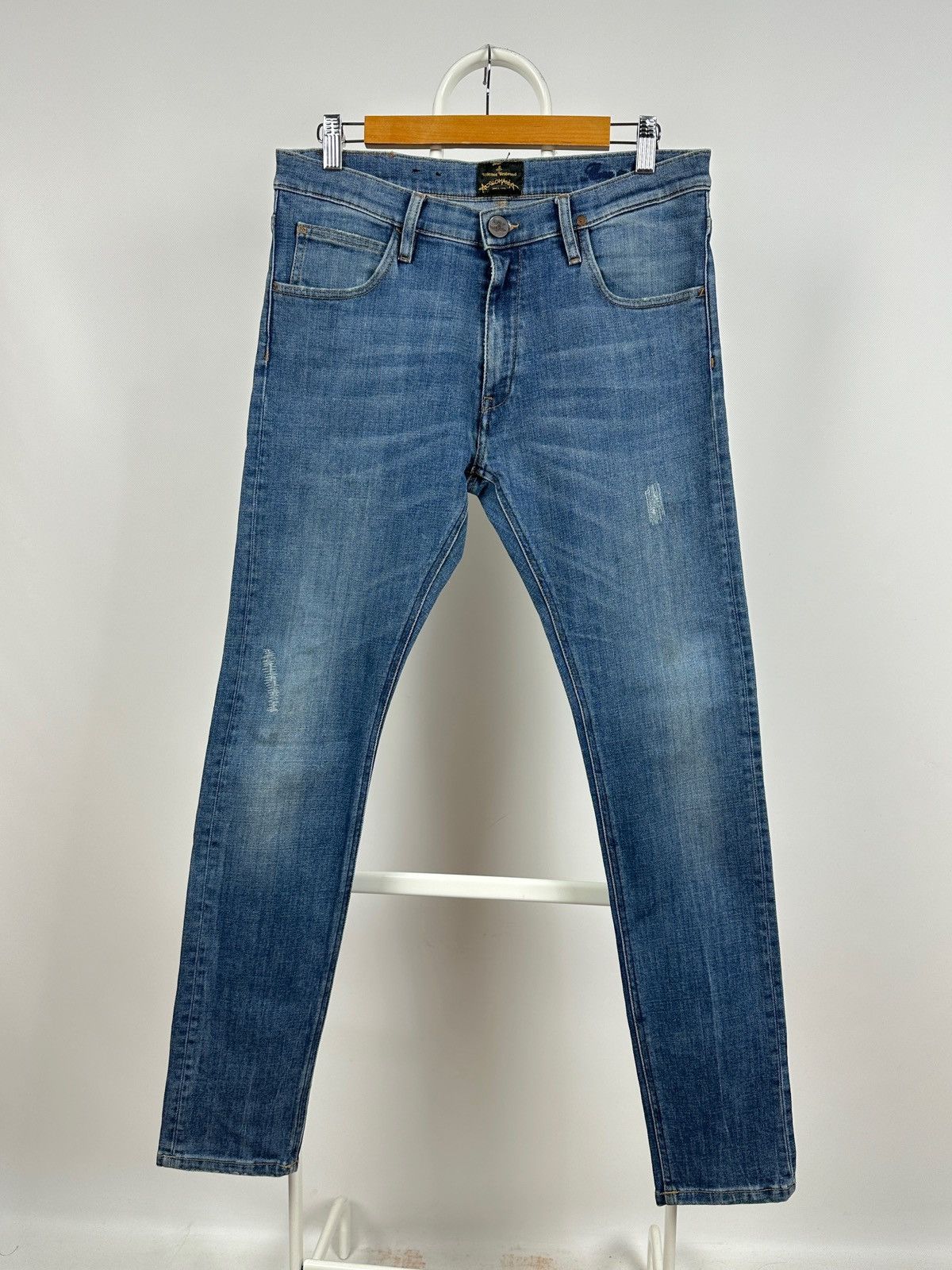 Vivienne Westwood Vivienne Westwood Anglomania Light Blue Denim Jeans Pants Size US 30 / EU 46 - 3 Thumbnail