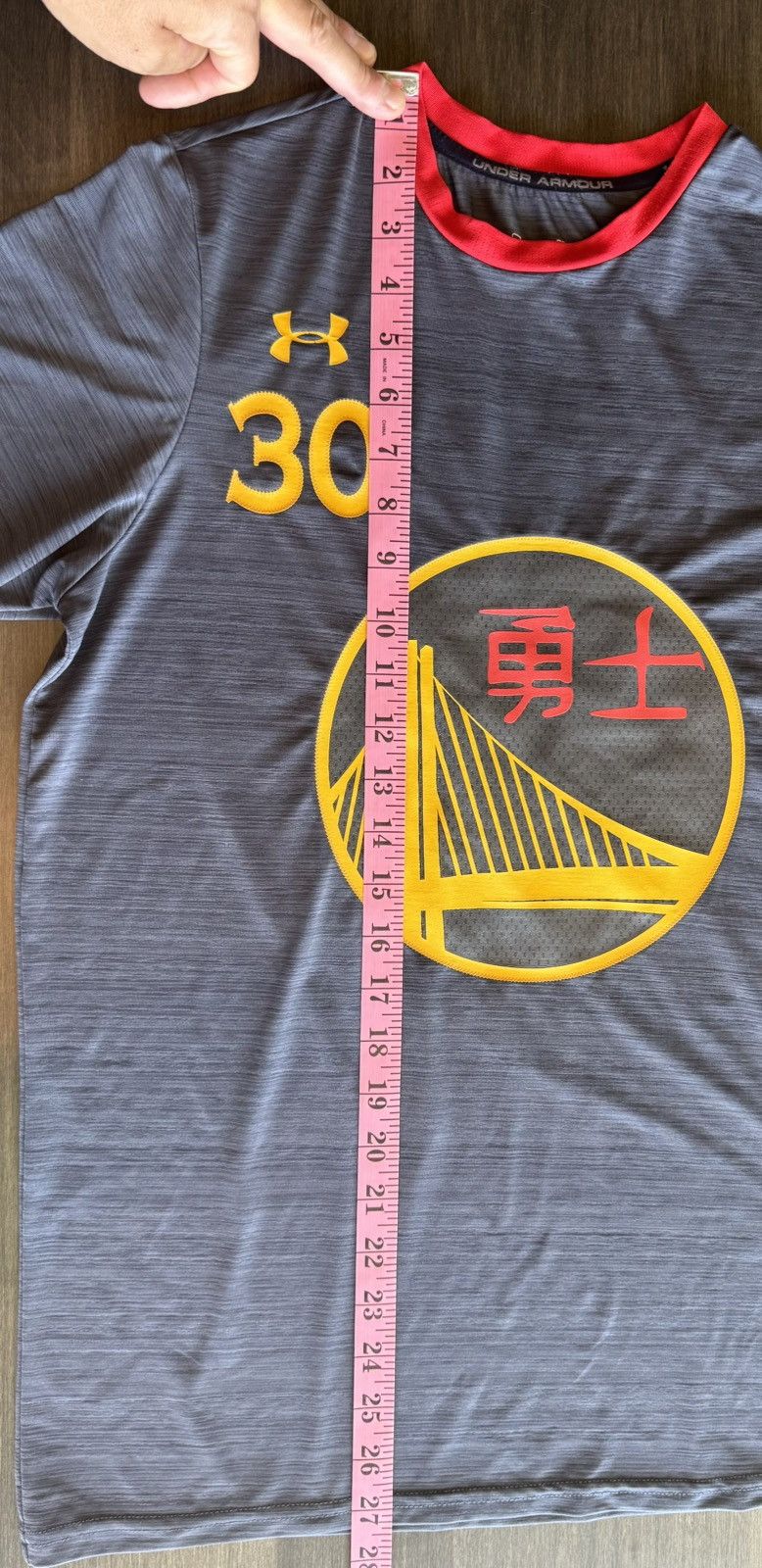 Under Armour Steph Curry UA Chinese New Year Embroidered Shirt Jersey Size US S / EU 44-46 / 1 - 8 Thumbnail