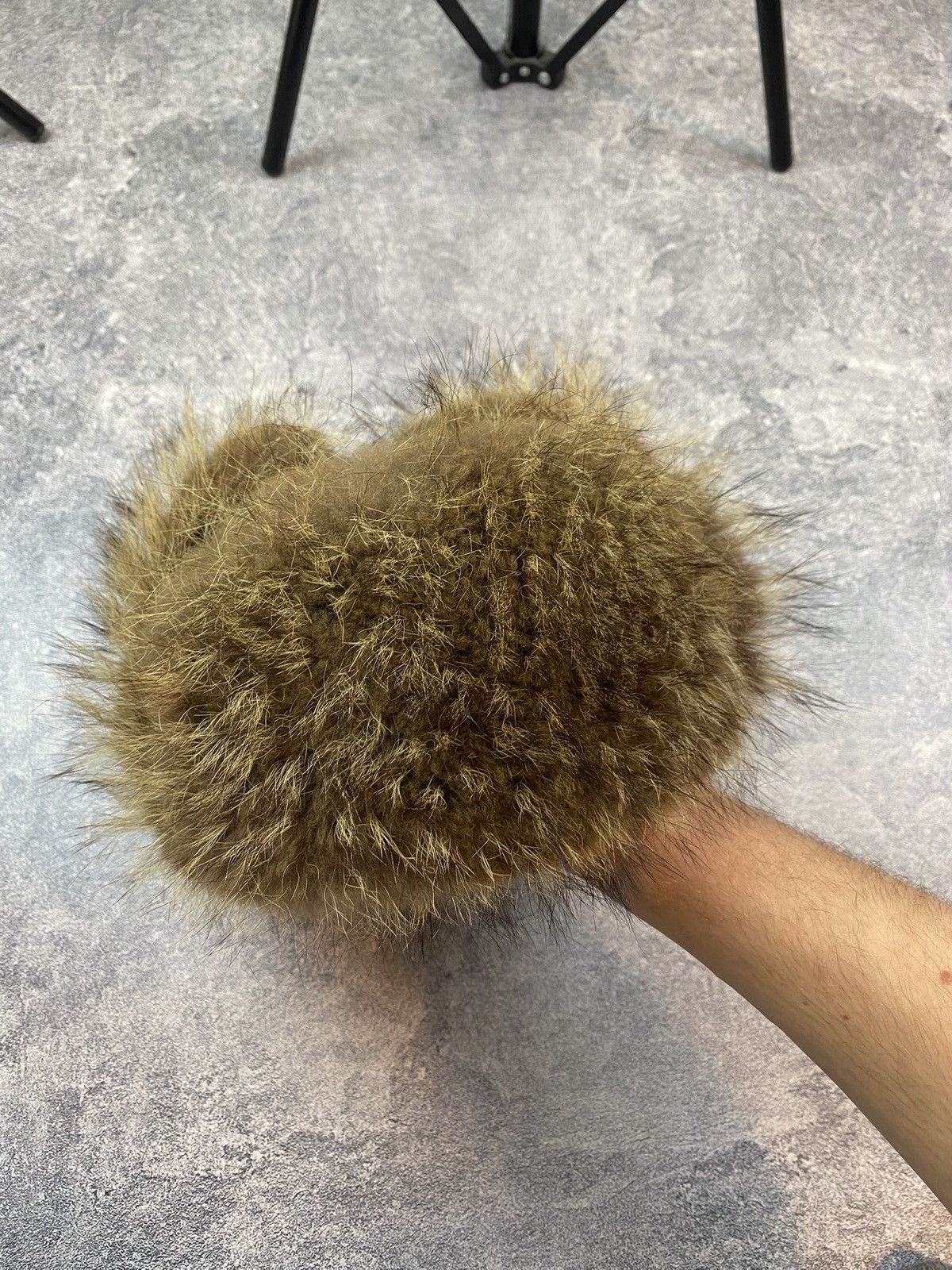 Japanese Brand × Vintage Y2K Faux Fur Ushanka Vintage Fuzzy Warm Trapper Hat Size ONE SIZE - 11 Thumbnail