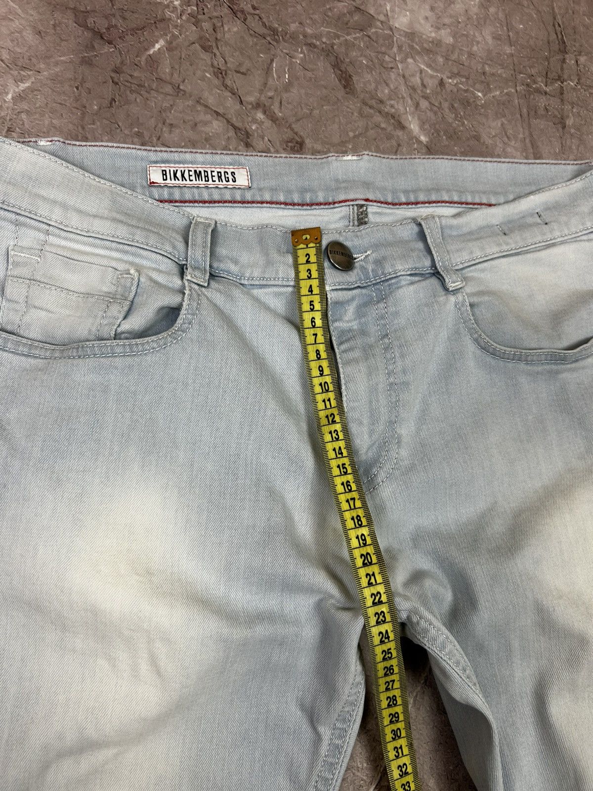 Dirk Bikkembergs Dirk Bikkembergs Biker Jeans Denim Pants Size US 33 - 15 Thumbnail