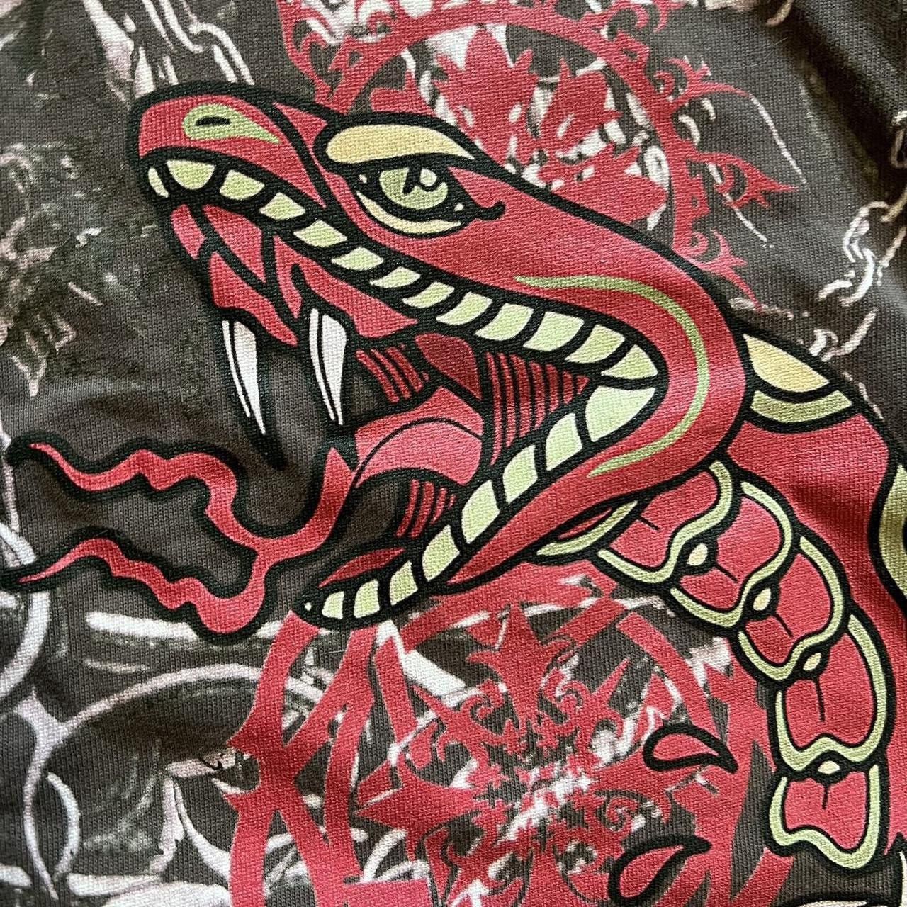 Ed Hardy × Eternal × Vintage Eternal Artwear thermal longsleeve Size US L / EU 52-54 / 3 - 3 Thumbnail