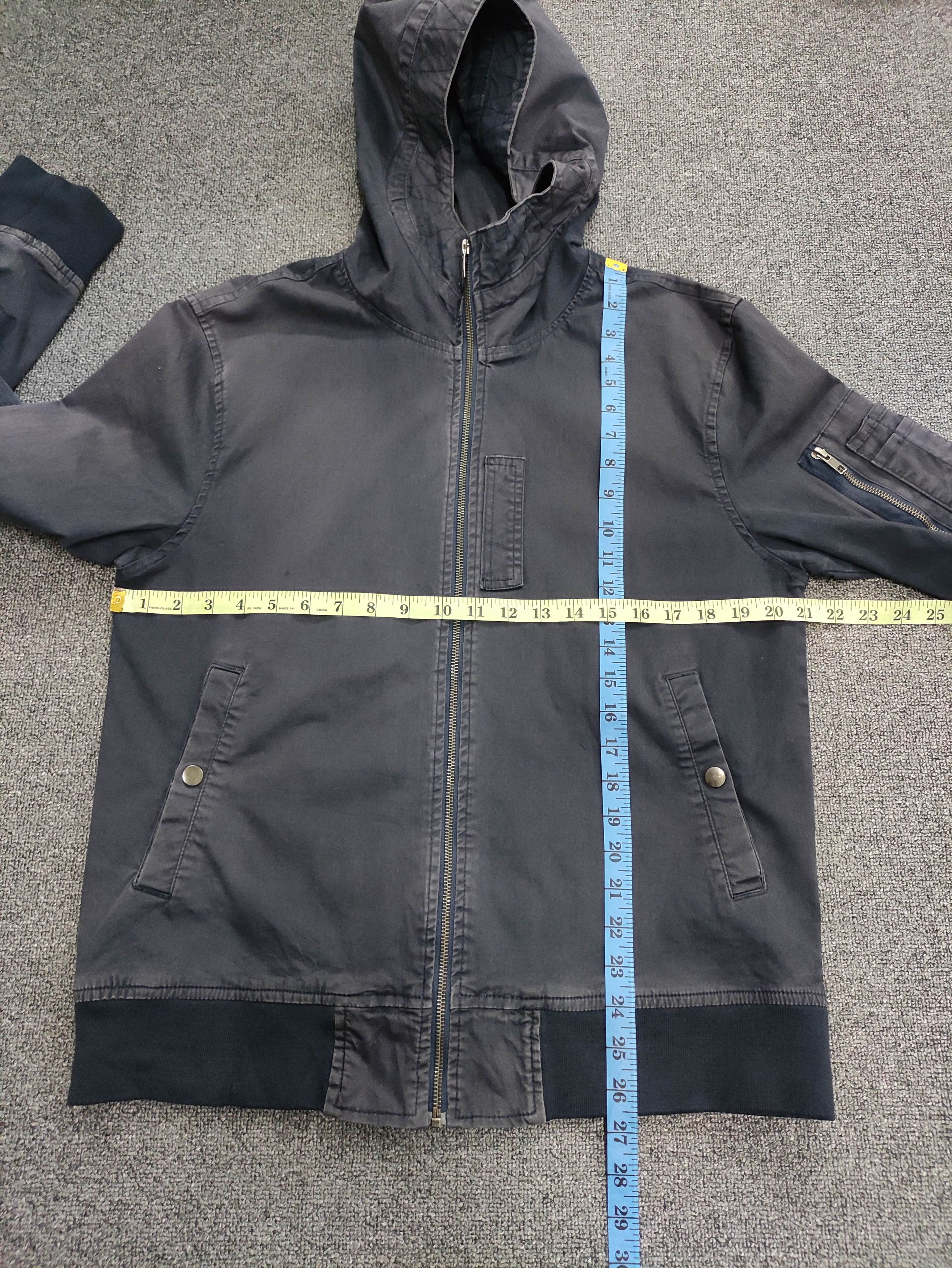 Japanese Brand Vintage Oilcake Bomber Style Jacket Hoodie Zipper Size US XL / EU 56 / 4 - 11 Thumbnail