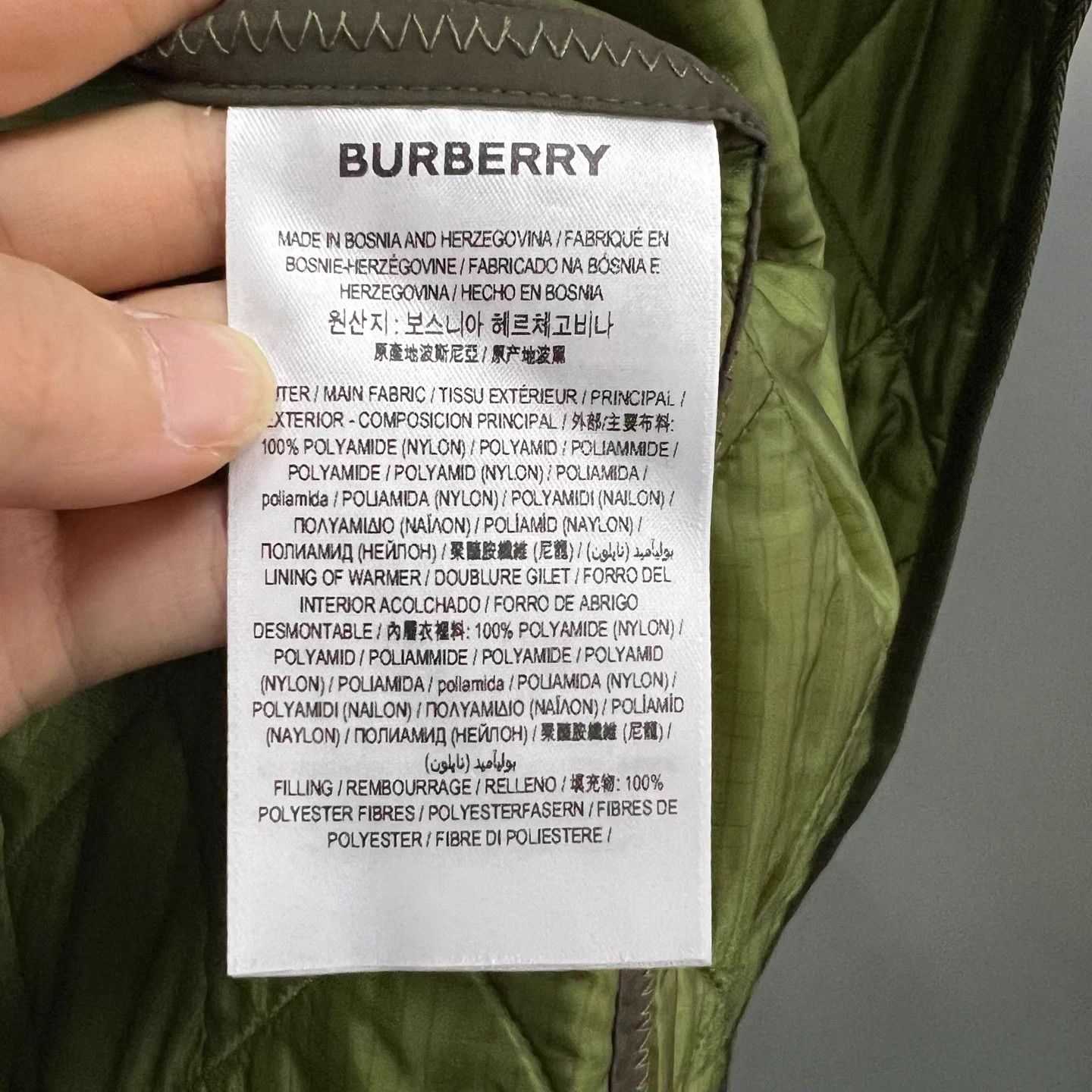 Burberry Burberry quilted long coat Size S / US 4 / IT 40 - 3 Thumbnail