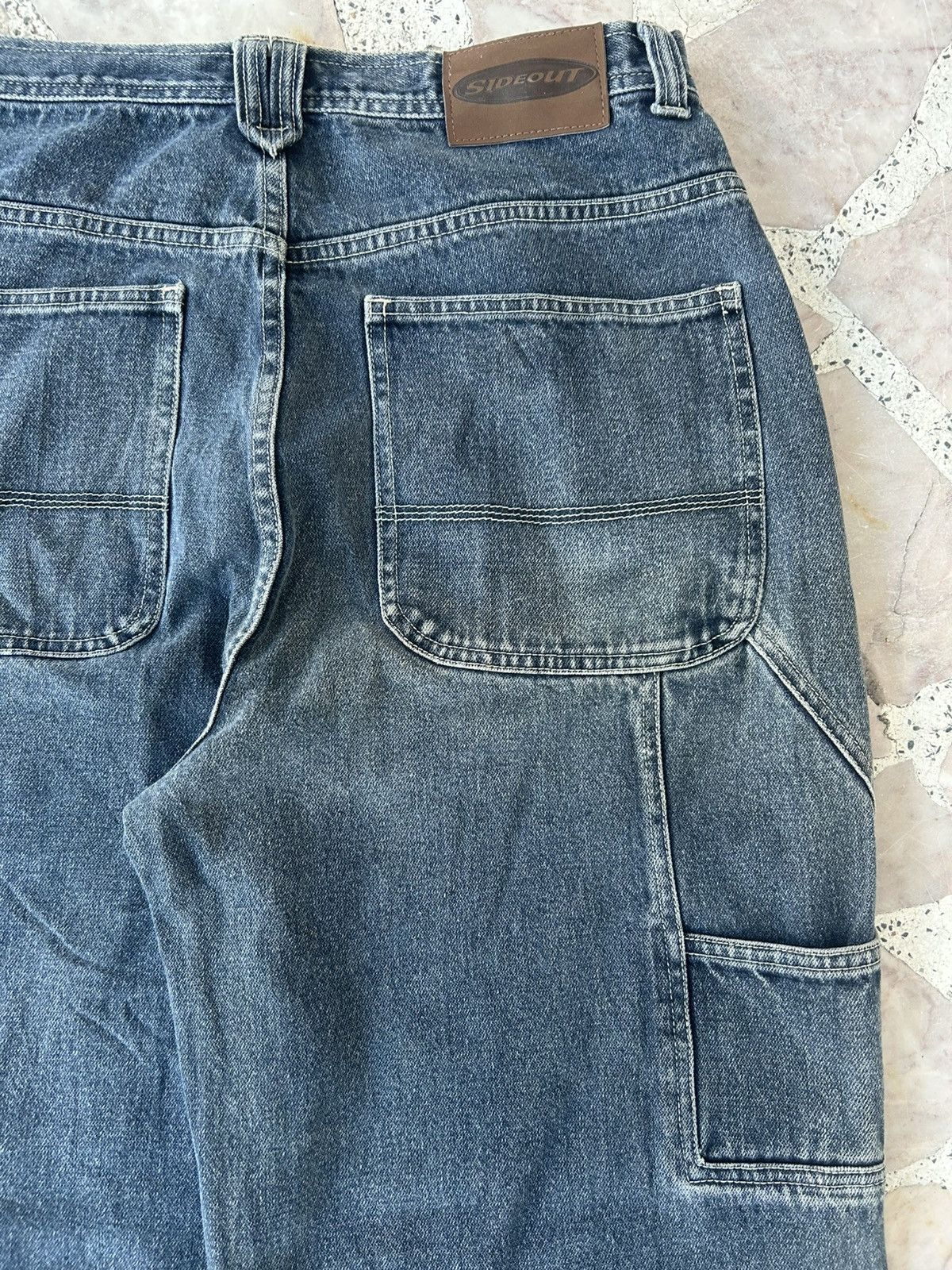 Sideout Sideout Vintage Carpenter Baggy Denim Size US 31 - 14 Thumbnail