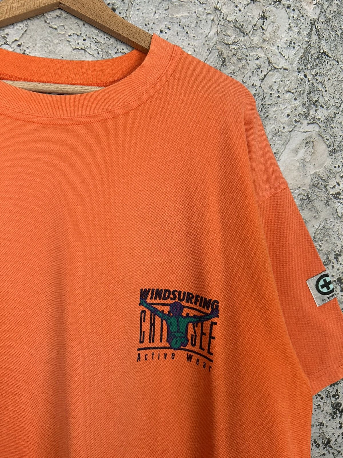 Vintage Vintage Chemisee Windsurfing Graphic Tee Skate Surf Rap 90s Size US XL / EU 56 / 4 - 5 Thumbnail