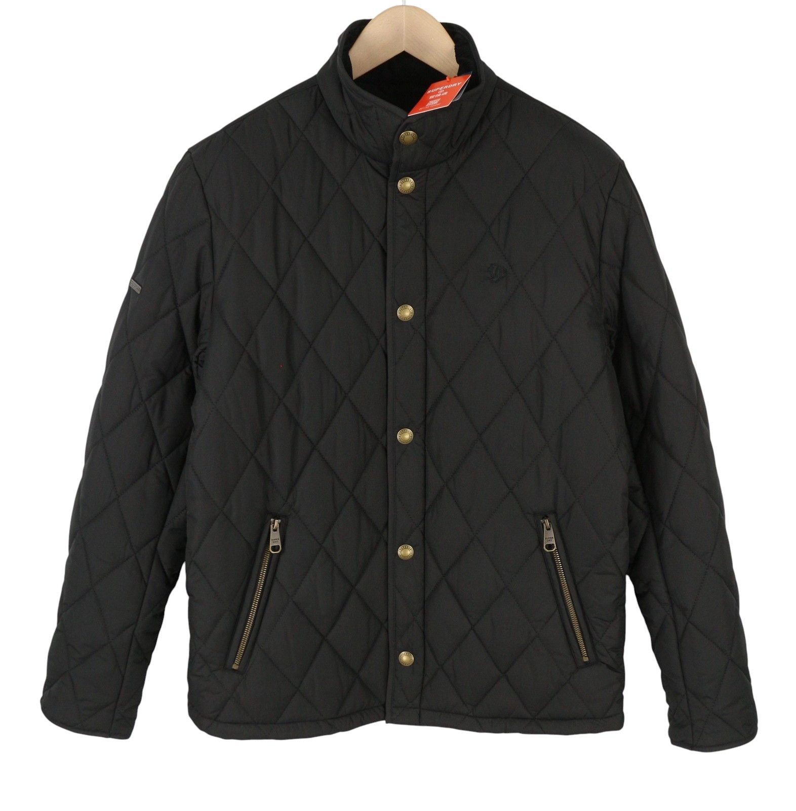 Superdry Estate Country M Black Snap Light 87142 Size US M / EU 48-50 / 2 - 2 Thumbnail