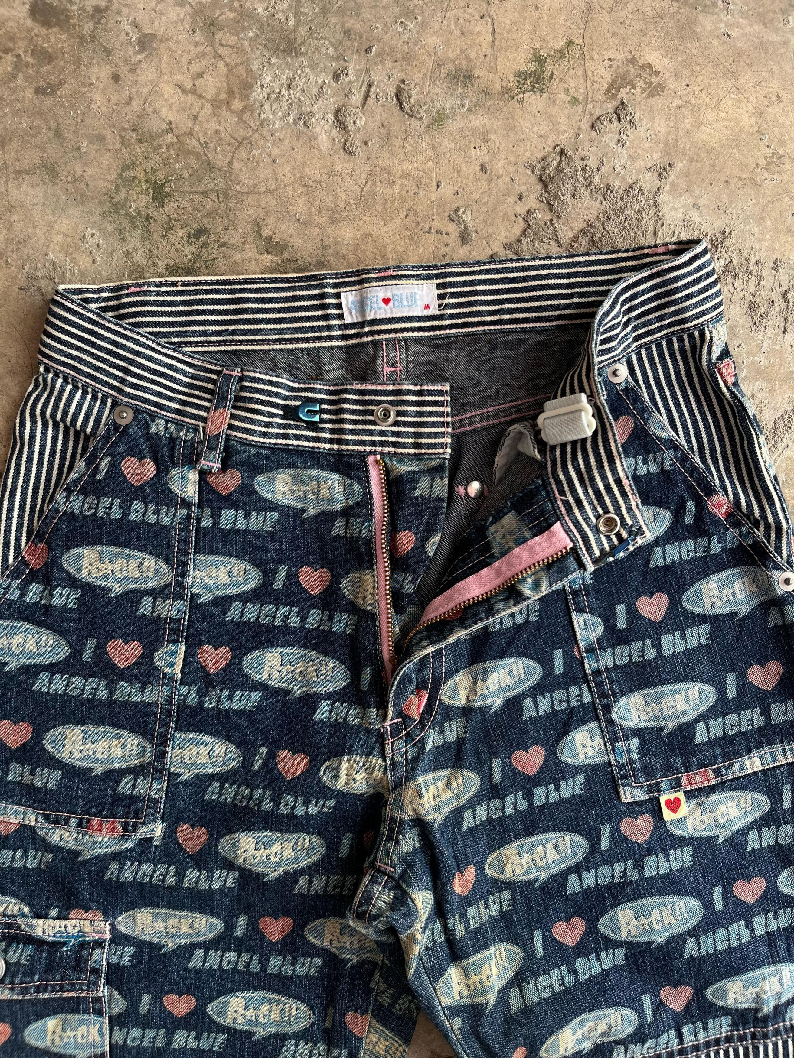 Angel Blue × Japanese Brand Angel Blue Love Hearts Pants Size 25" / US 0 / IT 36 - 5 Thumbnail