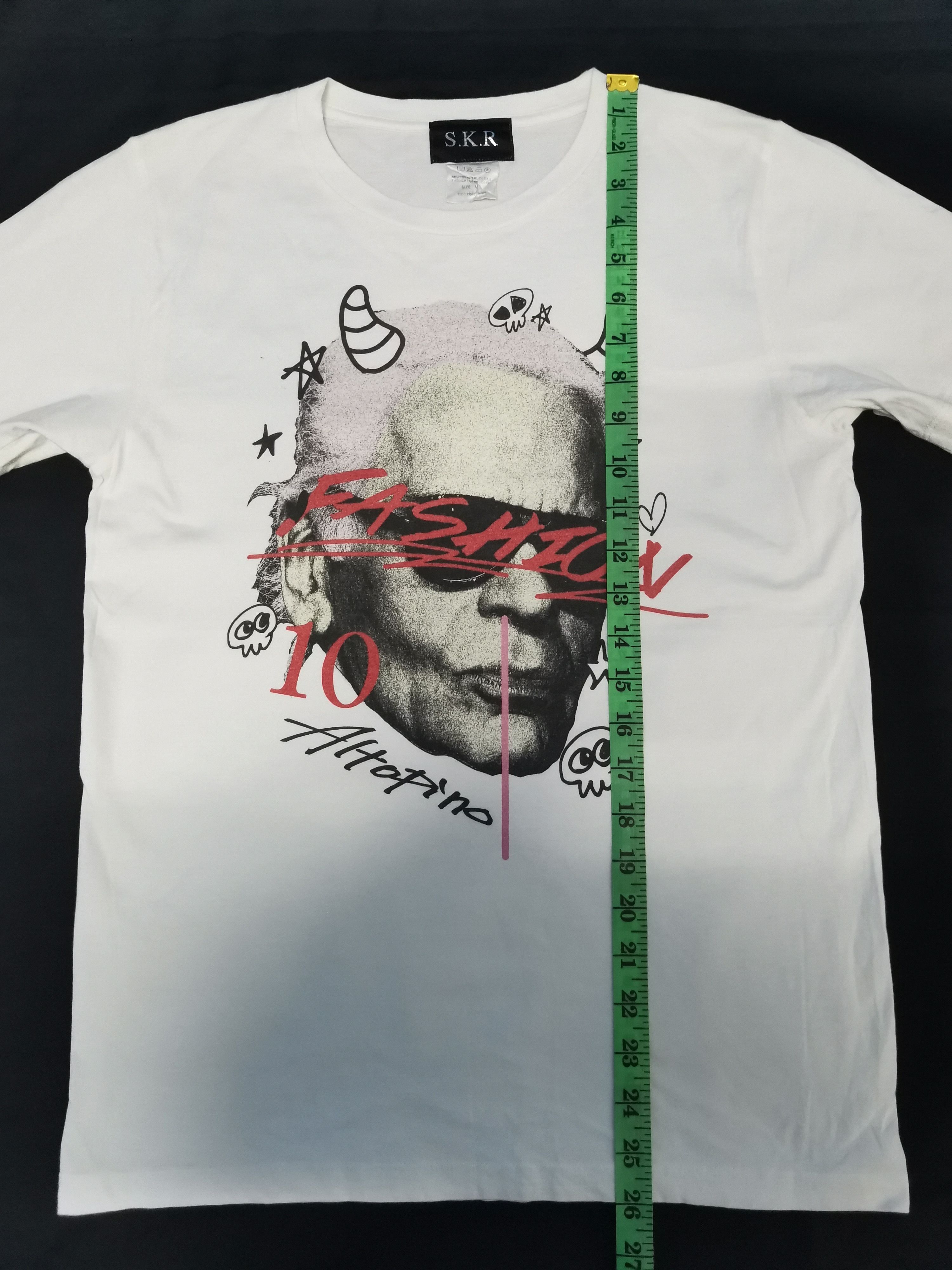 Japanese Brand S.K.R fashion Japanese Brand Streetwear Tee Hype Size US M / EU 48-50 / 2 - 5 Thumbnail