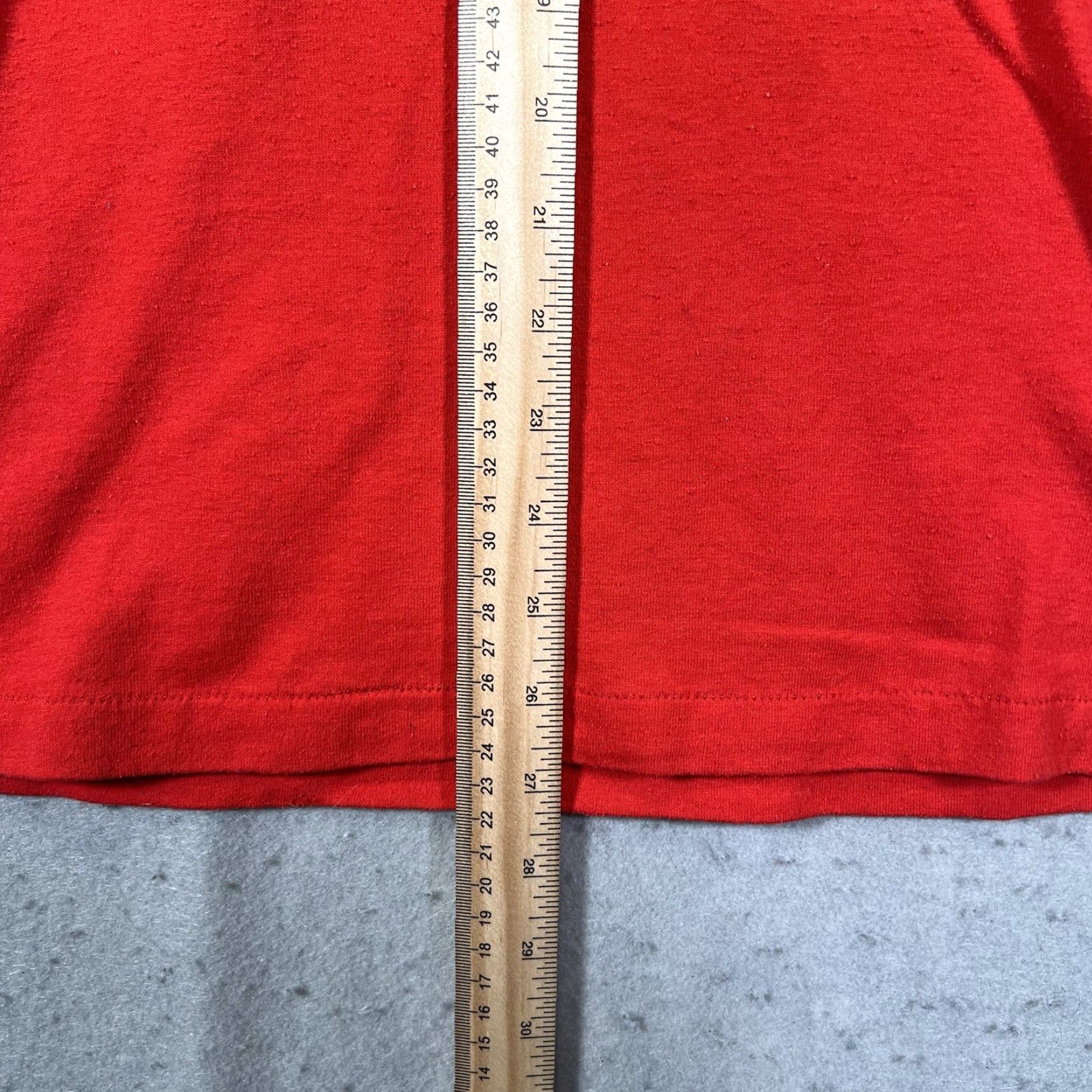 Vintage VINTAGE A1 80s Be Proud This We'll Defend Echo 5 Eagles T-Shirt Mens Medium Red Size US M / EU 48-50 / 2 - 4 Thumbnail