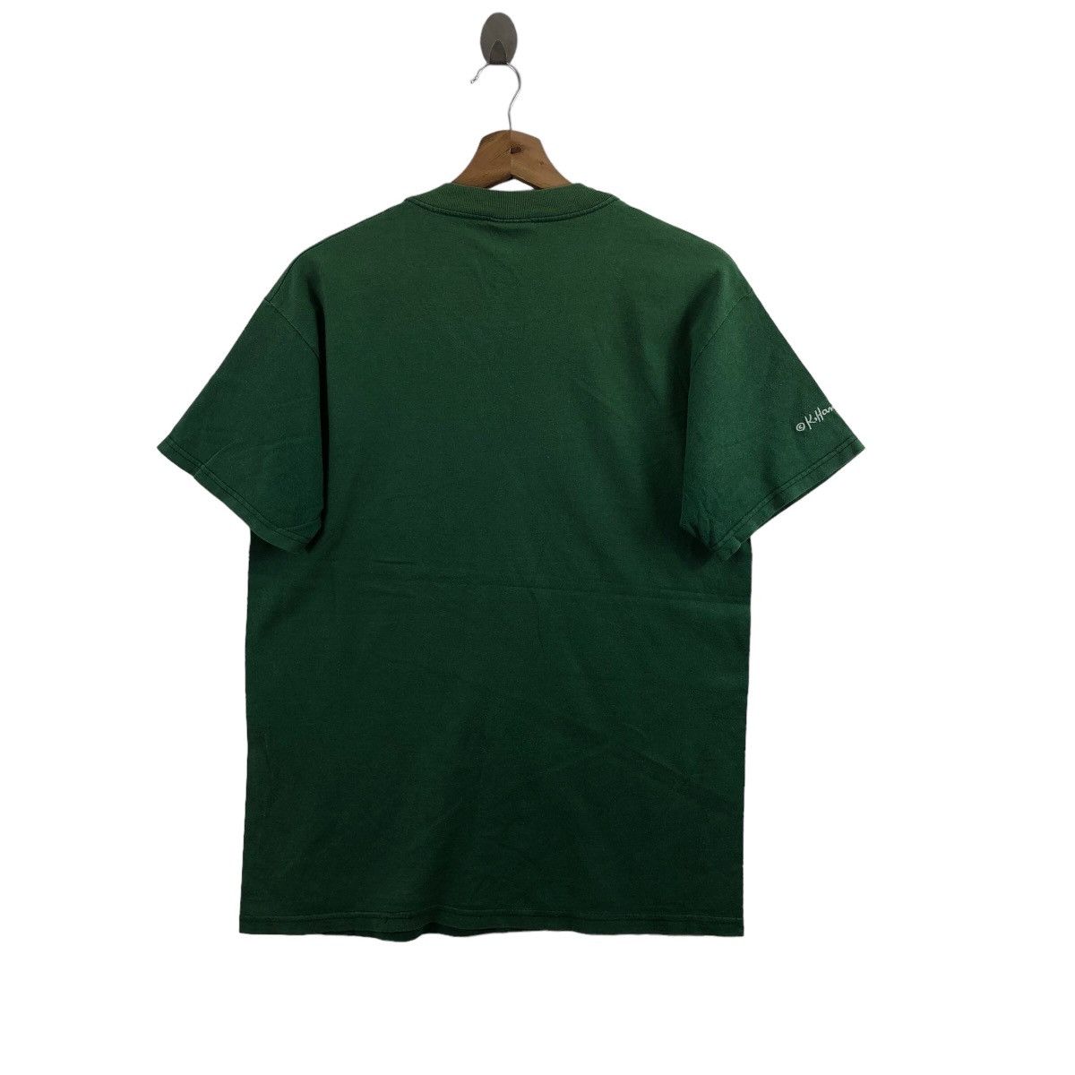 Keith Haring × Vintage Vintage 90s KEITH HARING T-Shirt Dog Bark Embroidered Art Size US M / EU 48-50 / 2 - 3 Thumbnail