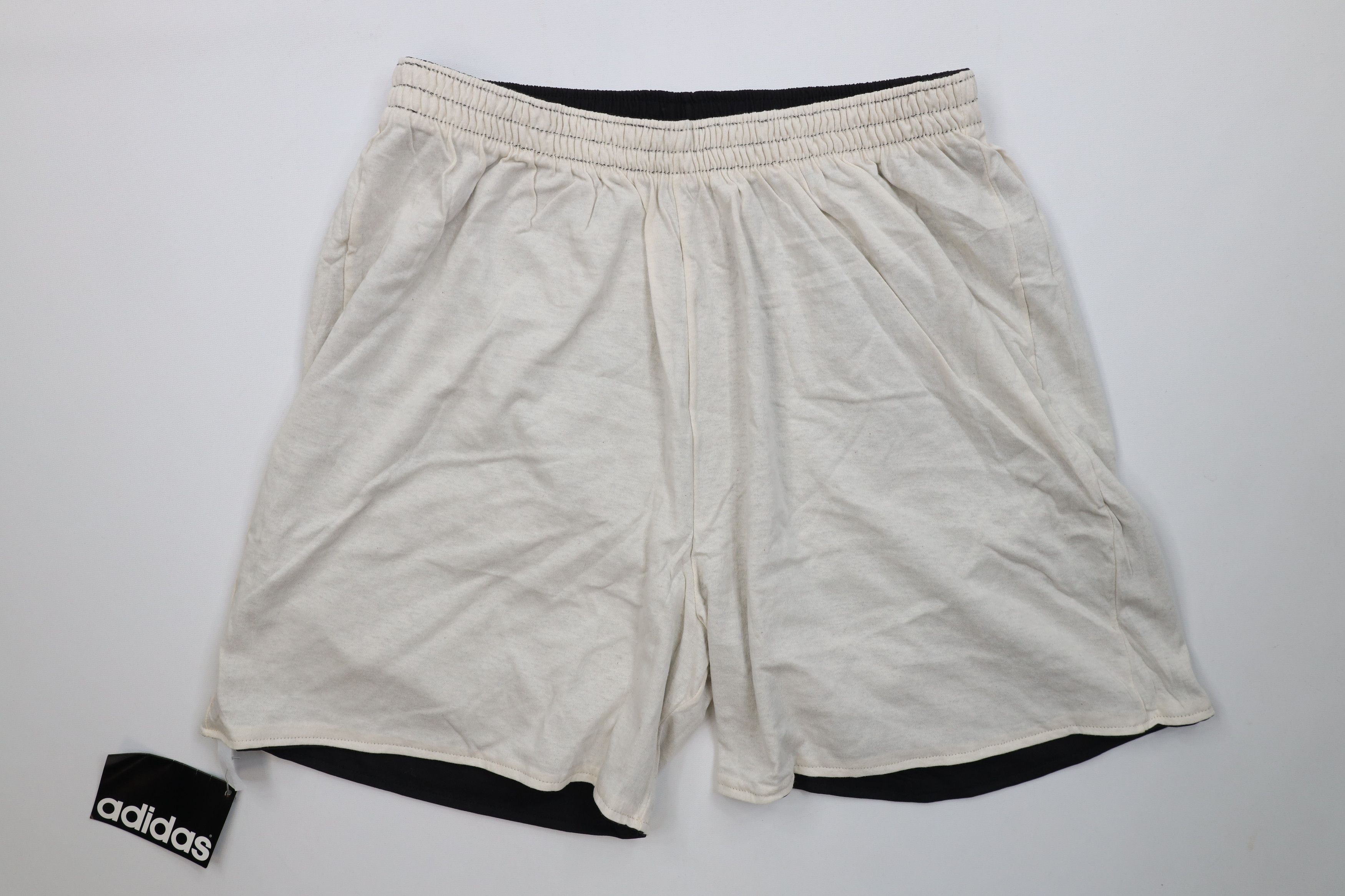 Adidas Deadstock Vintage 90s Adidas Reversible Above Knee Shorts Size US 36 / EU 52 - 13 Thumbnail