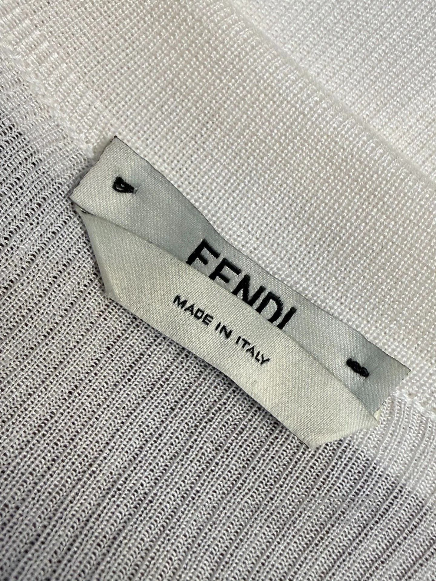 Fendi FENDI Silk Color Block V. Size M / US 6-8 / IT 42-44 - 4 Thumbnail