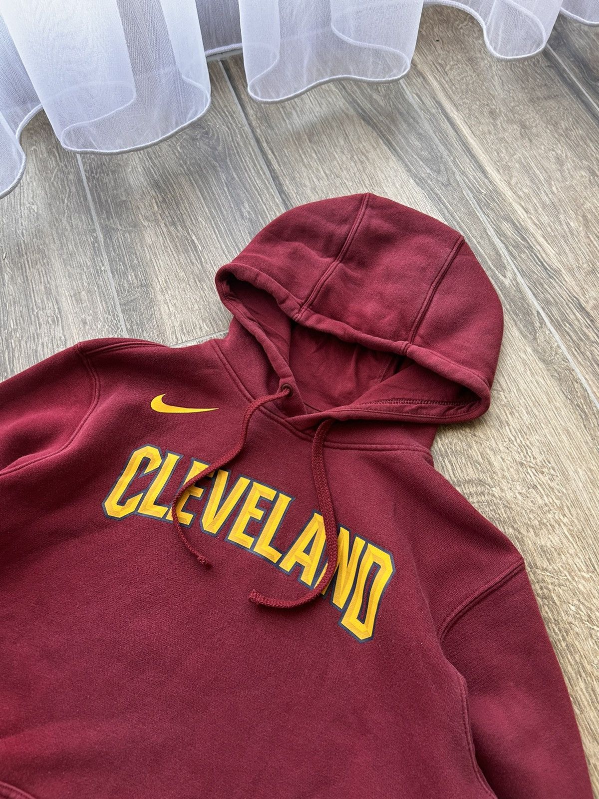 NBA Nike Cleveland big logo NBA hoodies mens Size US M / EU 48-50 / 2 - 2 Thumbnail