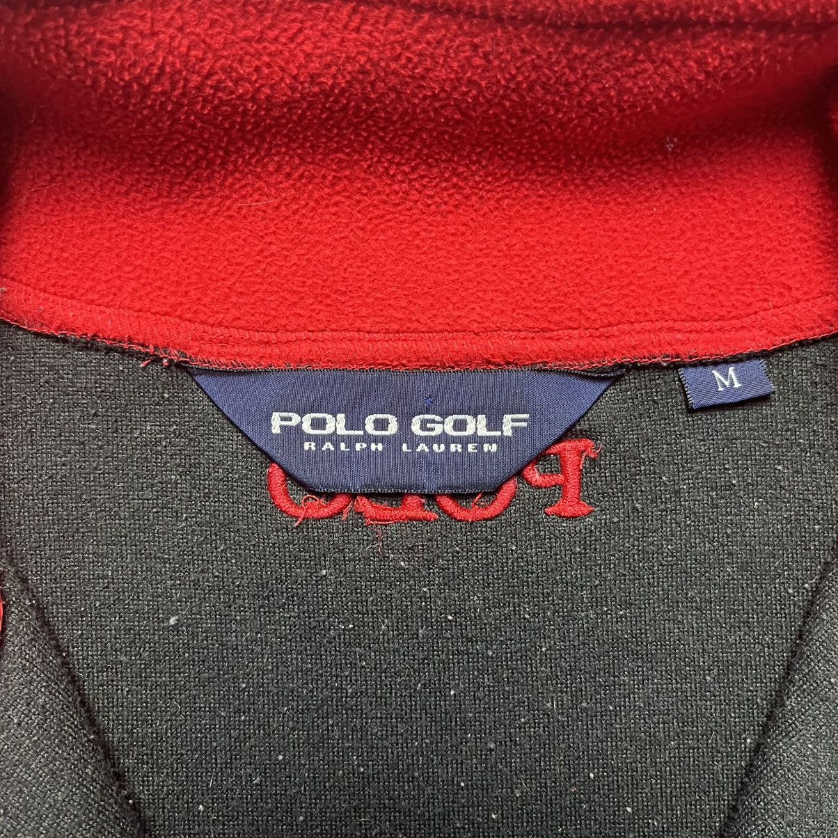 Polo Ralph Lauren Vintage Polo Golf Ralph Lauren Black 1/3 Zip Fleece Y2K Size US M / EU 48-50 / 2 - 8 Thumbnail