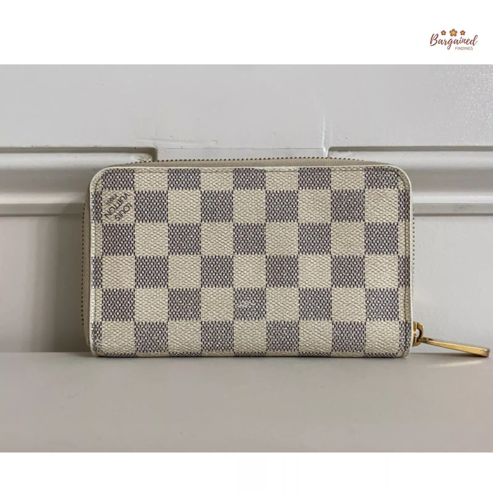 Louis Vuitton Louis Vuitton Damier Azur Leather Zippy Compact Wallet Size ONE SIZE - 2 Thumbnail