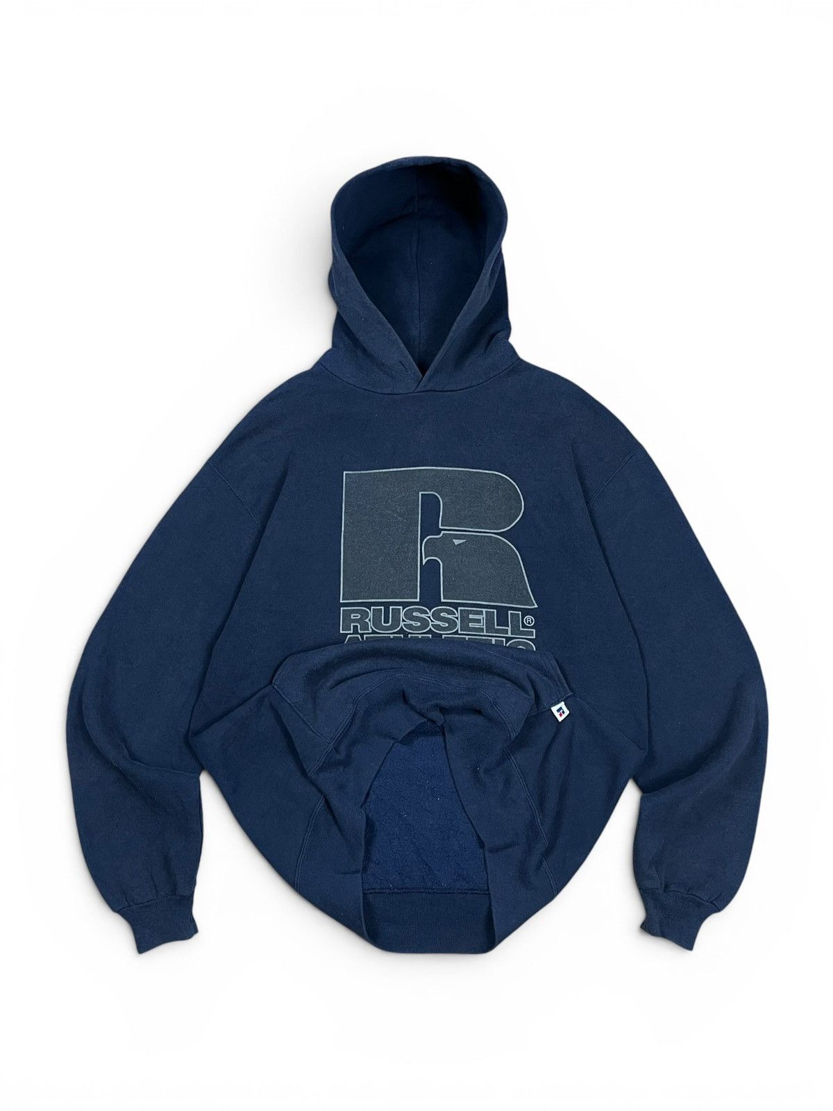 Russell Athletic Vtg Russel Athletic Hoodie Size US L / EU 52-54 / 3 - 1 Thumbnail