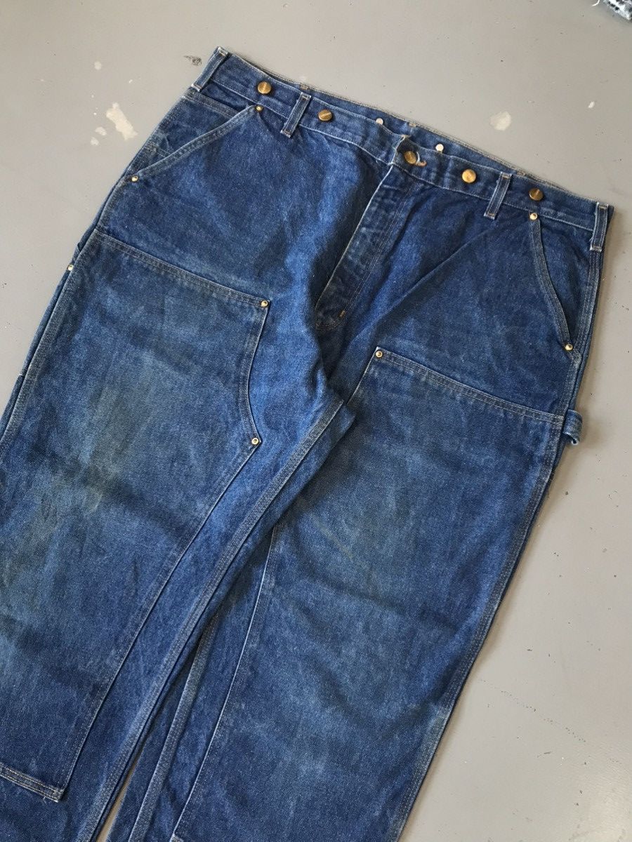 Carhartt Vintage Carhartt double knee carpenter denim Size US 41 - 3 Thumbnail