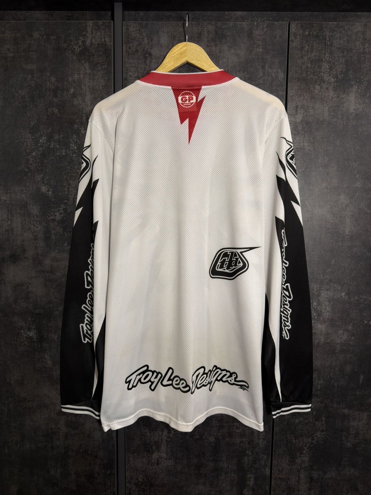 JH Design Crazy Vintage GP Racing Troy Lee Jersey Longsleeve Supreme Size US XL / EU 56 / 4 - 8 Thumbnail
