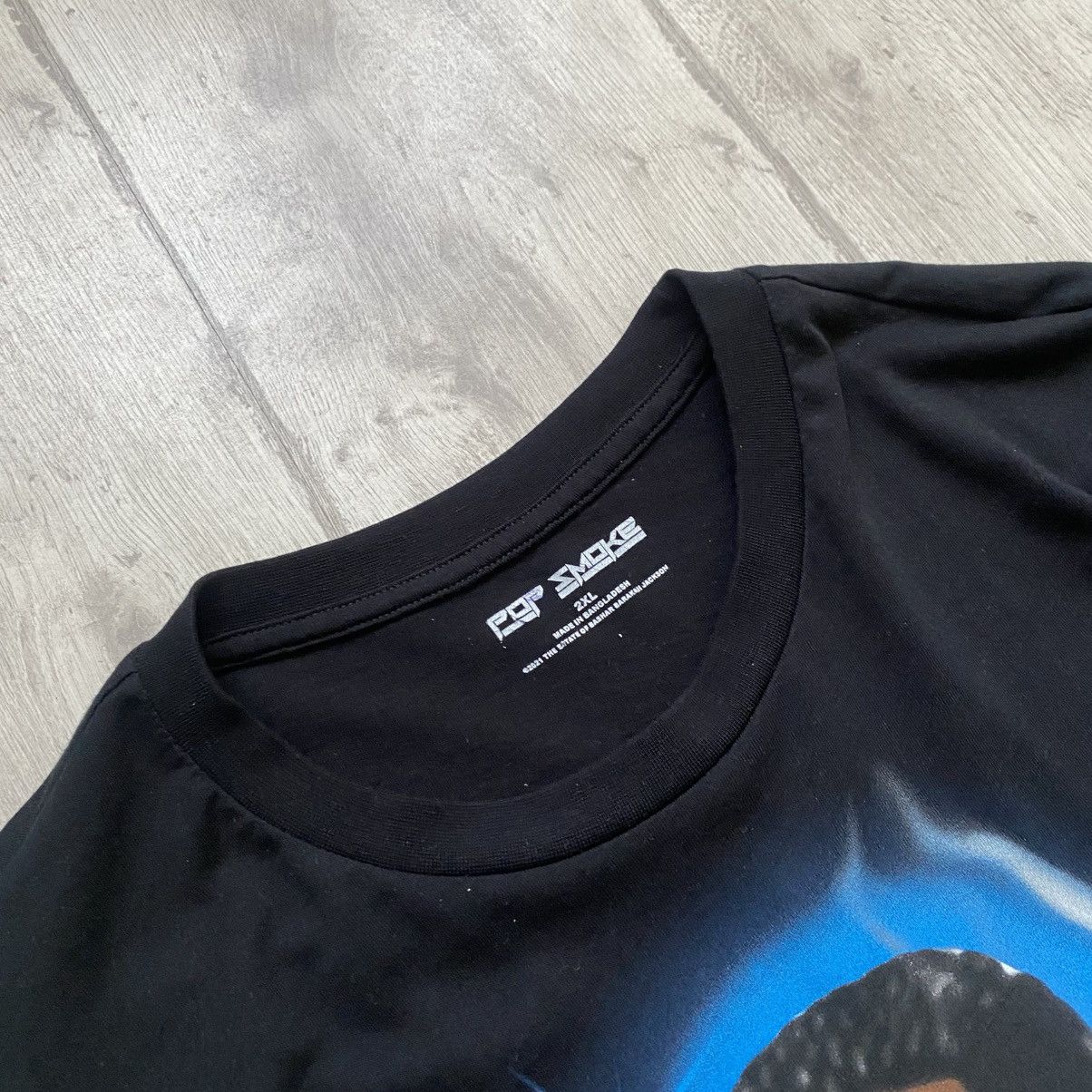 Band Tees 🚬 Pop Smoke long sleeve T-shirt Rap tee Travis Scott Size US XXL / EU 58 / 5 - 4 Thumbnail