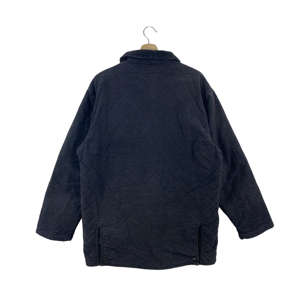 Vintage Vintage BARNEY’S NEW YORK Quilted Work Jacket Snap Button Size US L / EU 52-54 / 3 - 8 Thumbnail