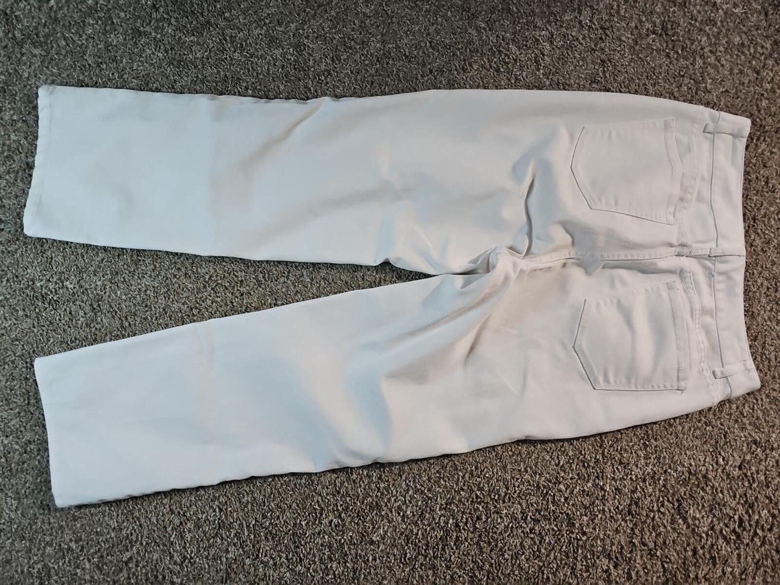 Coldwater Creek Coldwater Creek Sz 4 Embroidered Floral White Jeans Size 27" / US 4 / IT 40 - 9 Thumbnail
