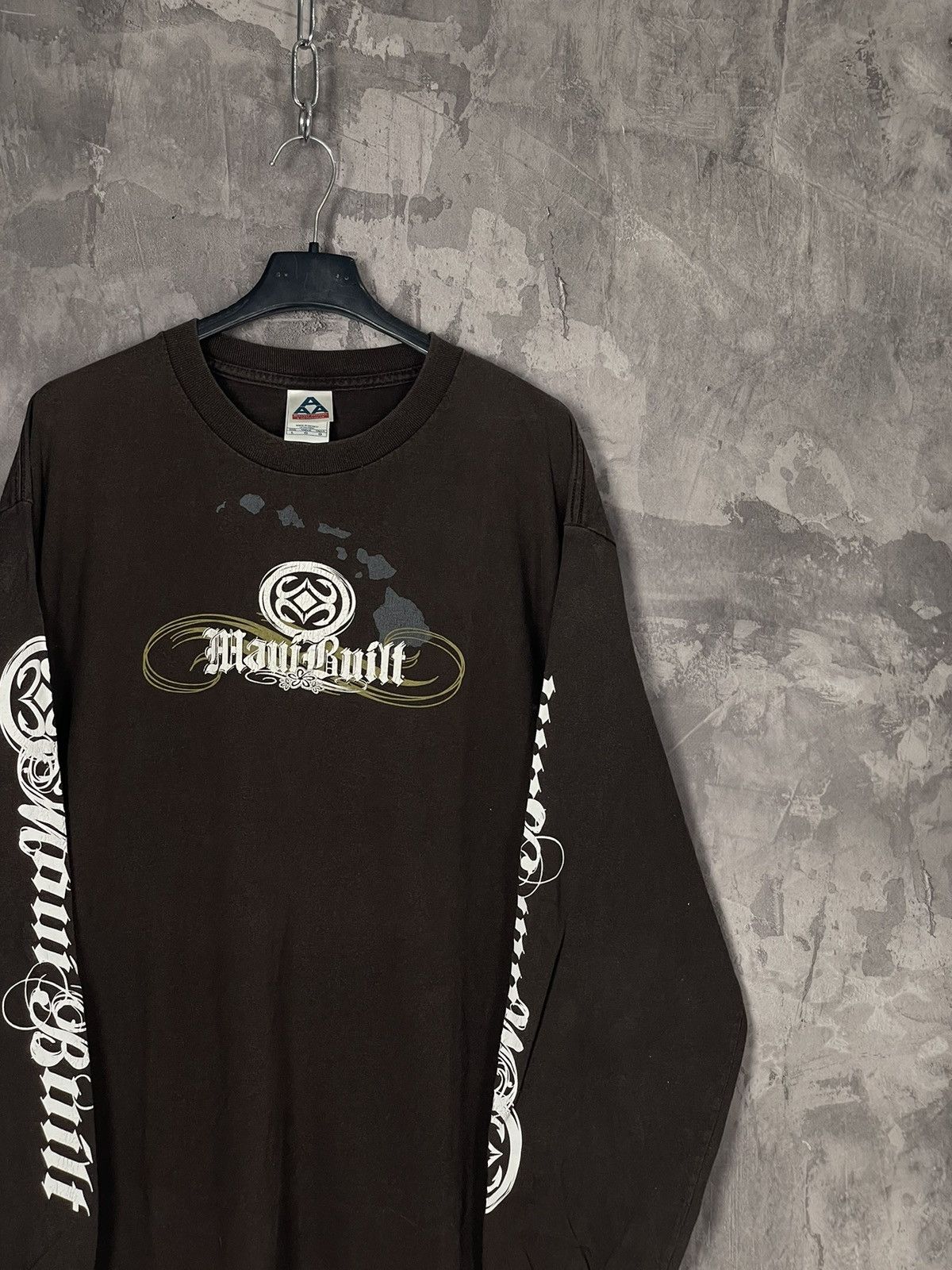 Japanese Brand × Vintage Japanese Brand Vintage 90s Punk Rock Grunge Y2K Long sleeve Size US L / EU 52-54 / 3 - 4 Thumbnail