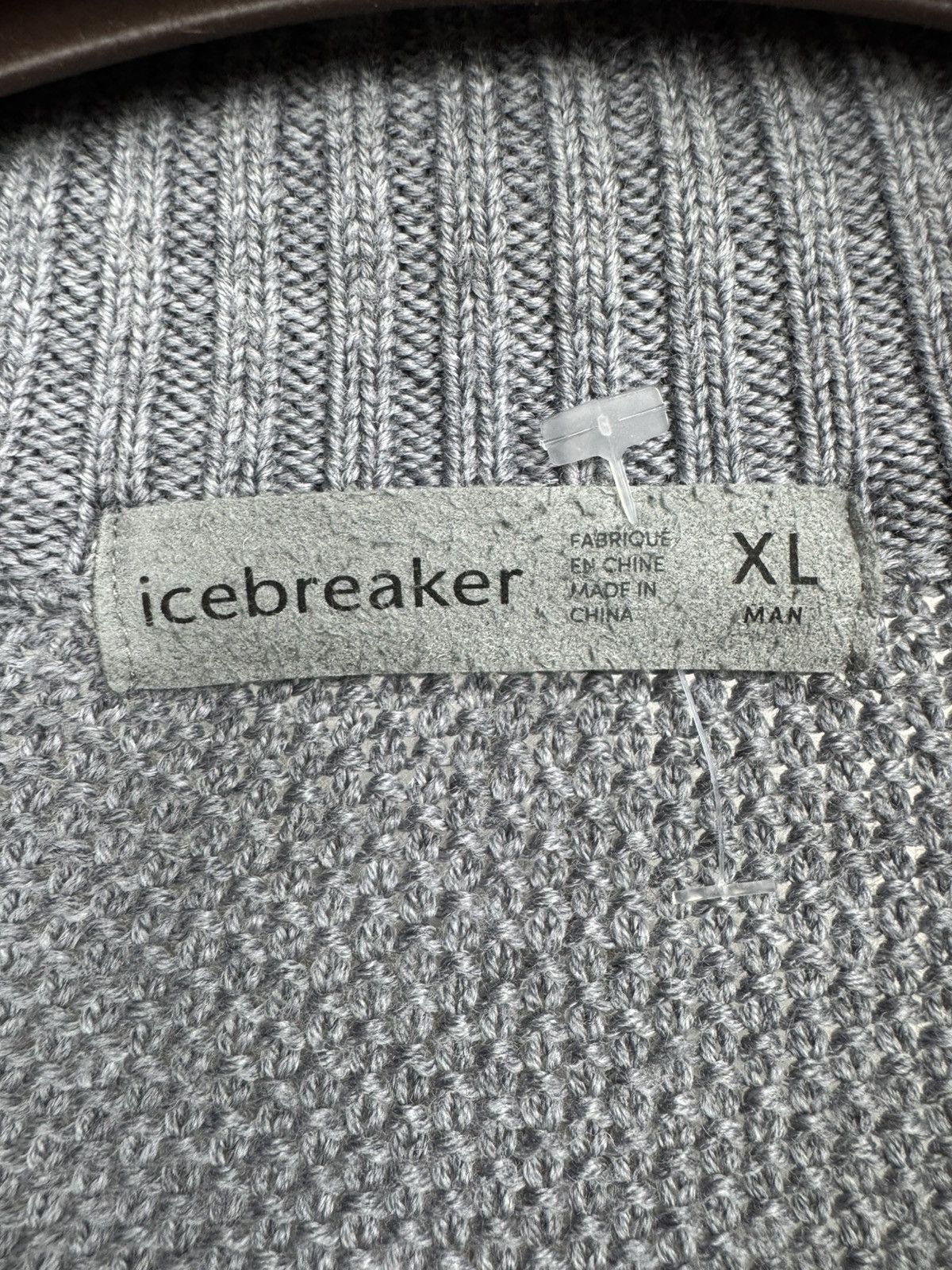 Icebreaker ICEBREAKER Waypoint Half Zip Sweater in Gritstone Heather Size US XL / EU 56 / 4 - 10 Thumbnail