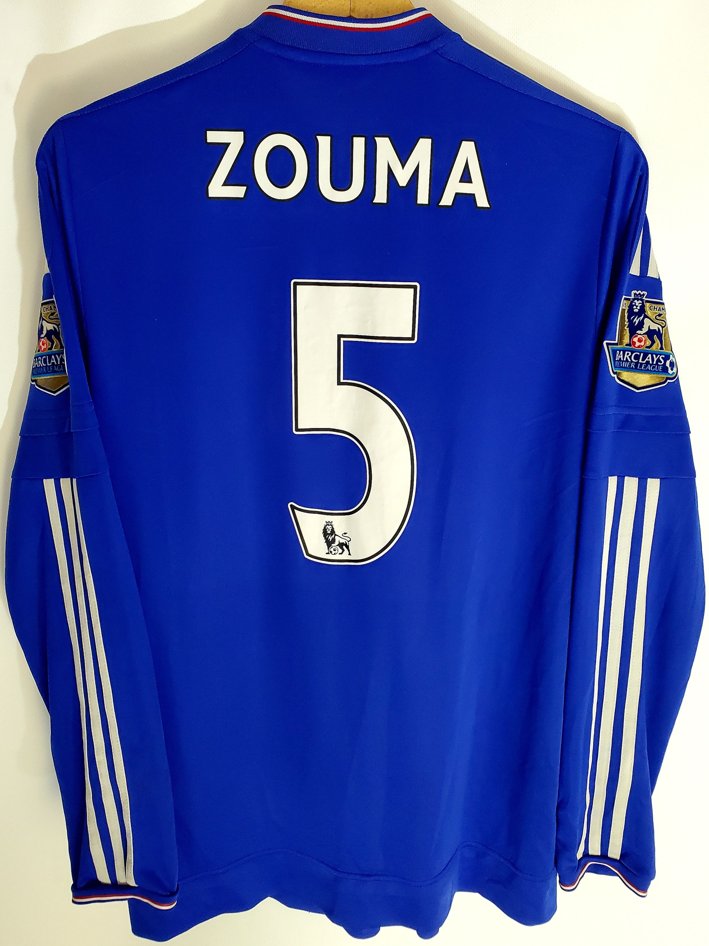Adidas × Chelsea Soccer CHELSEA 2015 2016 HOME JERSEY ADIDAS Longsleeve # 5 Zouma M Size US M / EU 48-50 / 2 - 2 Thumbnail