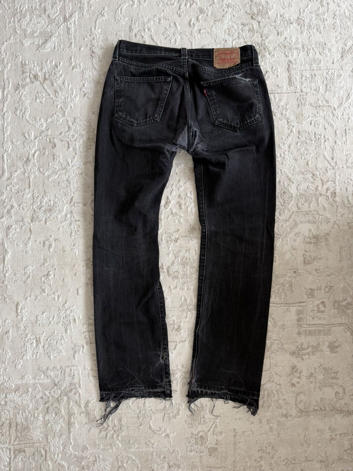 Levi's Vintage Clothing Thrashed Vintage Levis 501 Size US 31 - 2 Thumbnail