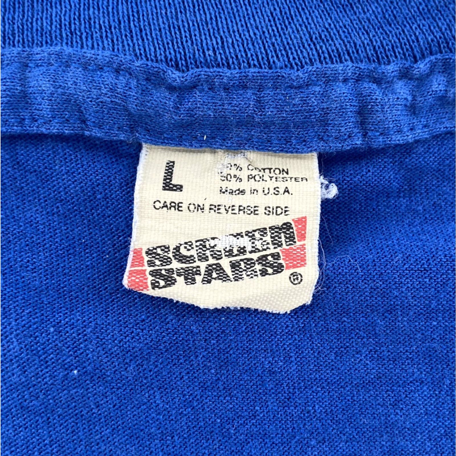 Vintage VINTAGE The Wizard Of Oz Shirt Adult Large Blue 30th Anniversary Tee Mens L 80s Size US L / EU 52-54 / 3 - 6 Thumbnail