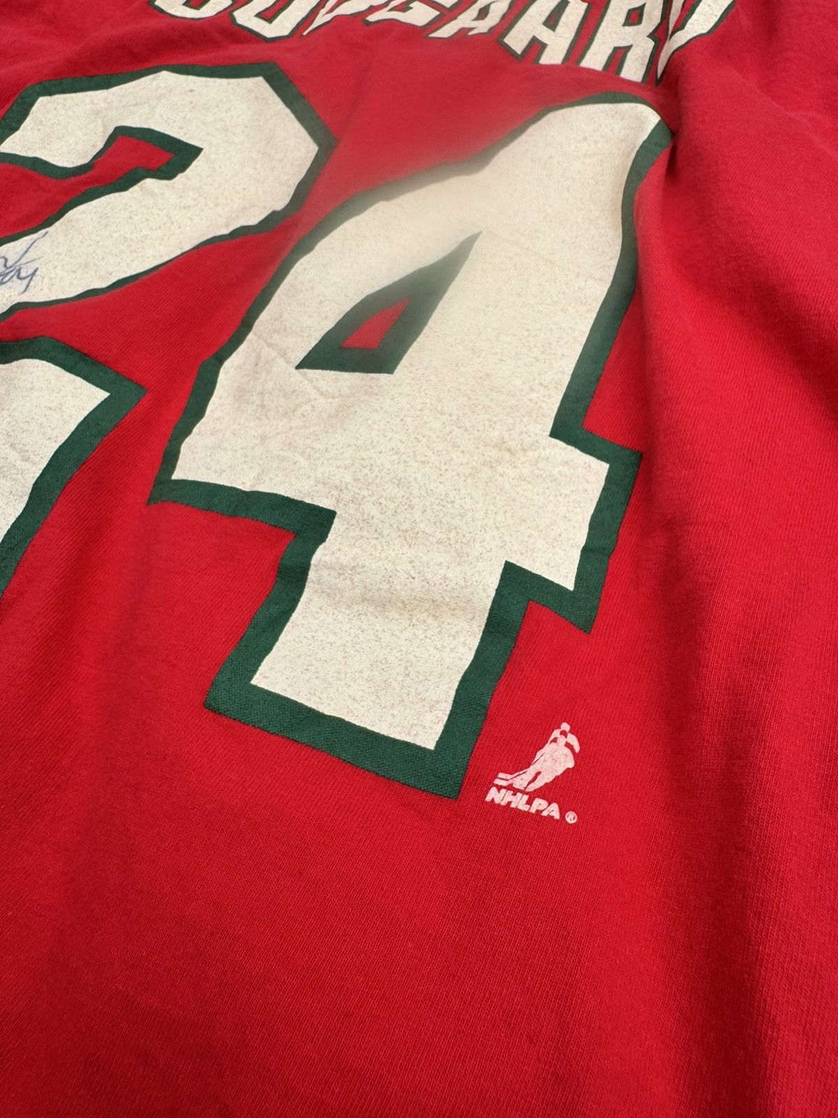 Reebok Reebok Minnesota Wild Zach boogaard #24 NHL Player T-shirt Size US M / EU 48-50 / 2 - 9 Thumbnail