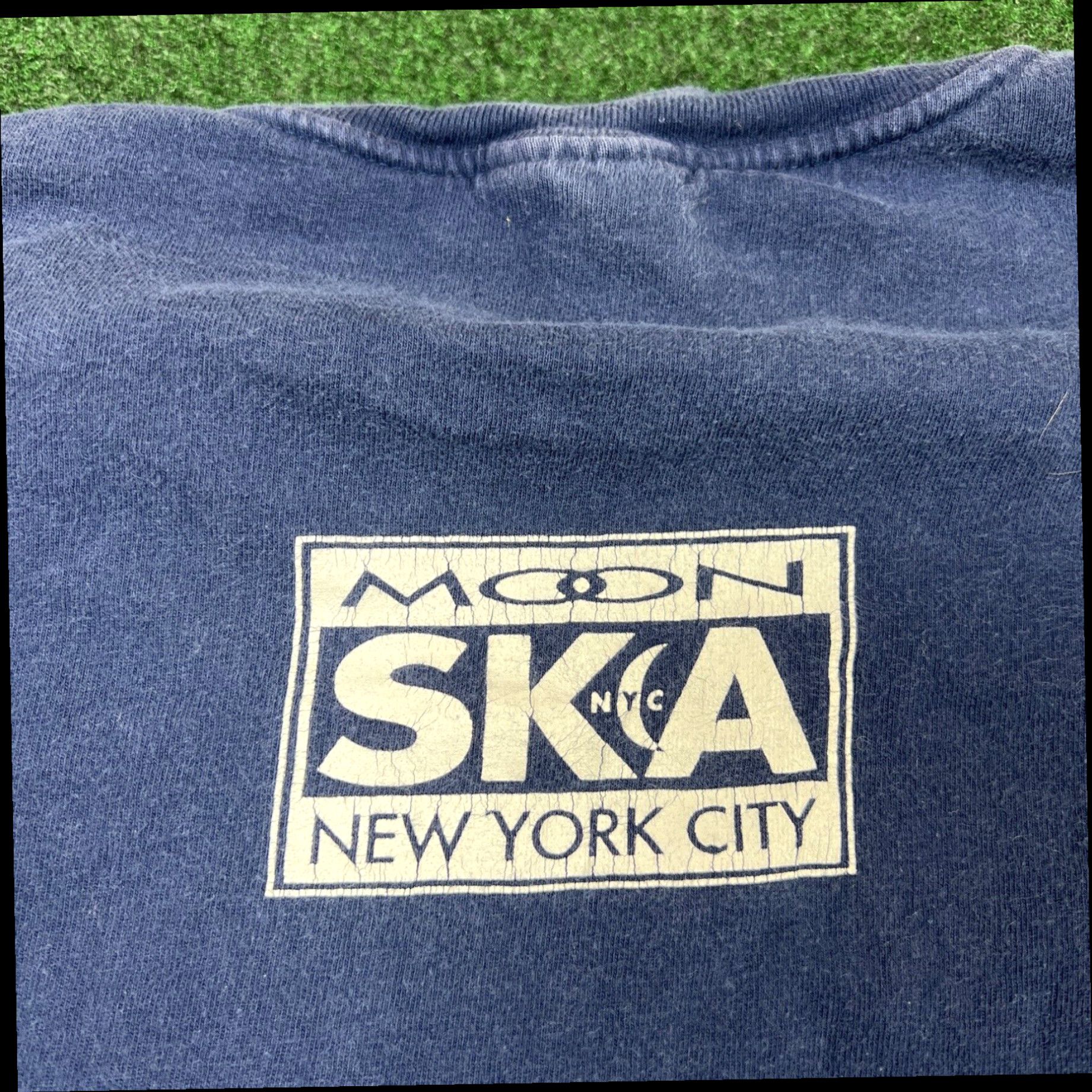 Vintage CLASSIC VINTAGE Skoidats Moon SKA NEW YORK CITY -CONCERT MENS XL Fits Slim Size US XL / EU 56 / 4 - 5 Thumbnail