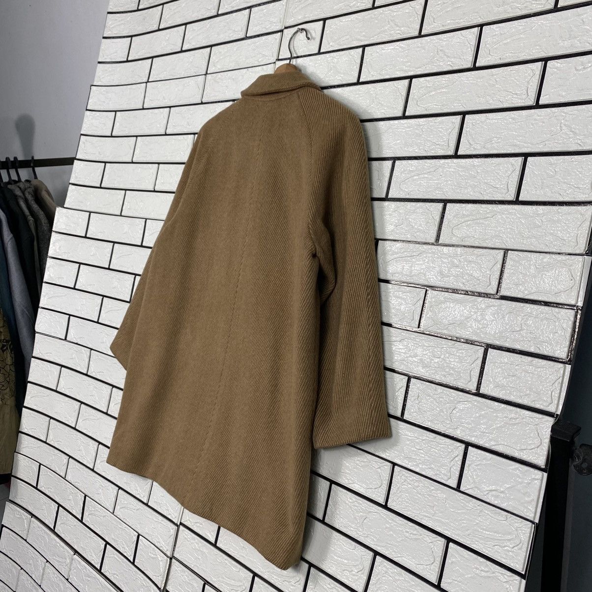 Burberry 📌Vintage Wool Button Jacket Burberrys Herringbone Size US M / EU 48-50 / 2 - 11 Thumbnail