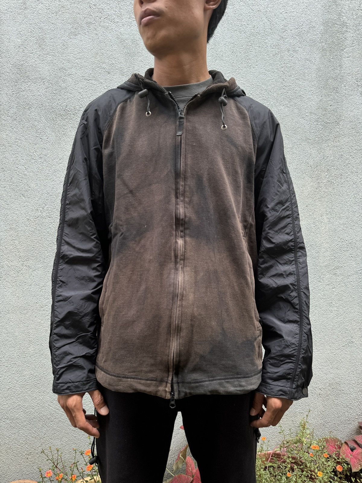 Issey Miyake 1990 Issey Miyake - Faded Hoodie Jacket Size US M / EU 48-50 / 2 - 11 Thumbnail