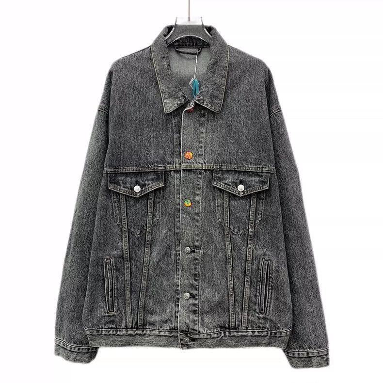 Balenciaga Balenciaga size 48 Smoky cotton distressed lapel single-br Size US M / EU 48-50 / 2 - 1 Thumbnail