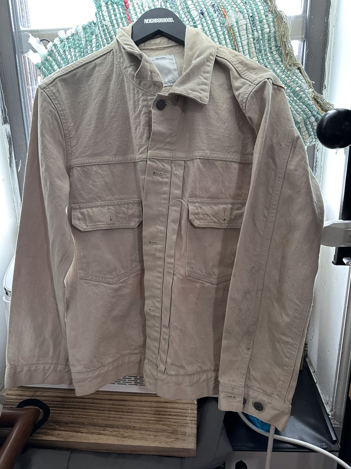 image of Very Visvim Python in Beige, Men's (Size XL)
