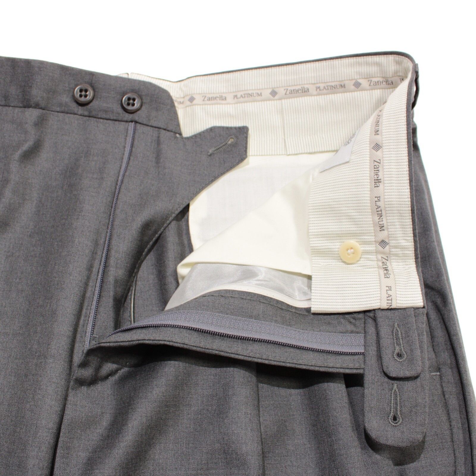 Zanella Zanella New with tags Dress Pants Size 34 US In Gray Size US 34 / EU 50 - 3 Thumbnail
