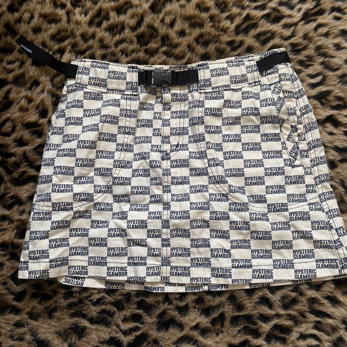 Hysteric Glamour rate Hysteric Glamour Monogram Mini skirt Size 28" / US 6 / IT 42 - 1 Thumbnail