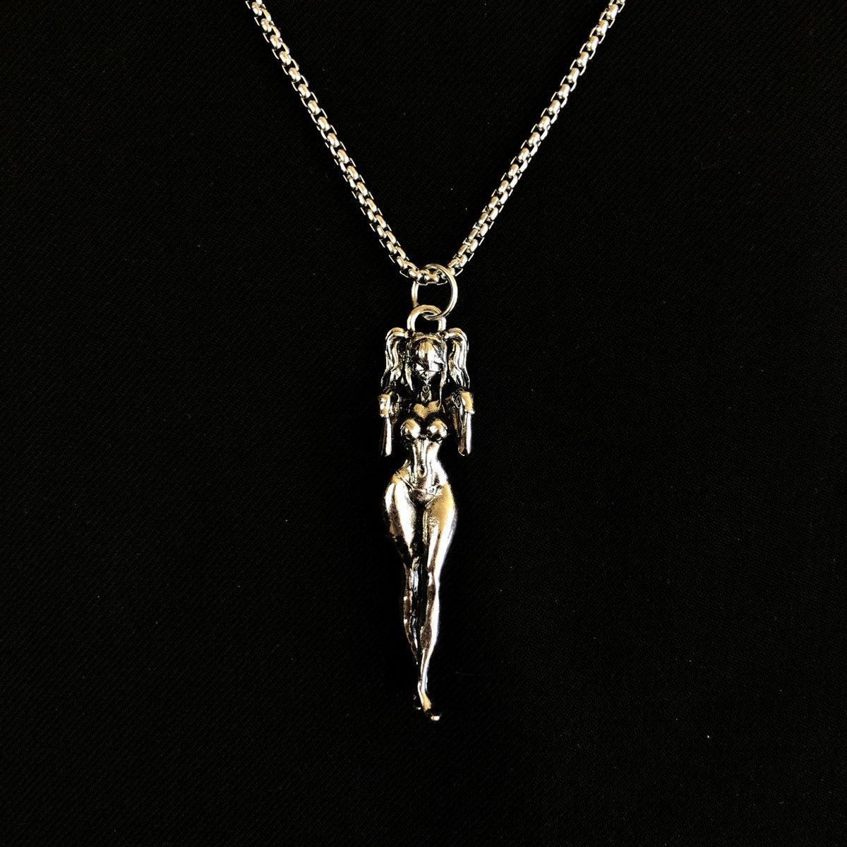 Jewelry Punk Necklace Gothic Chain Size ONE SIZE - 4 Thumbnail