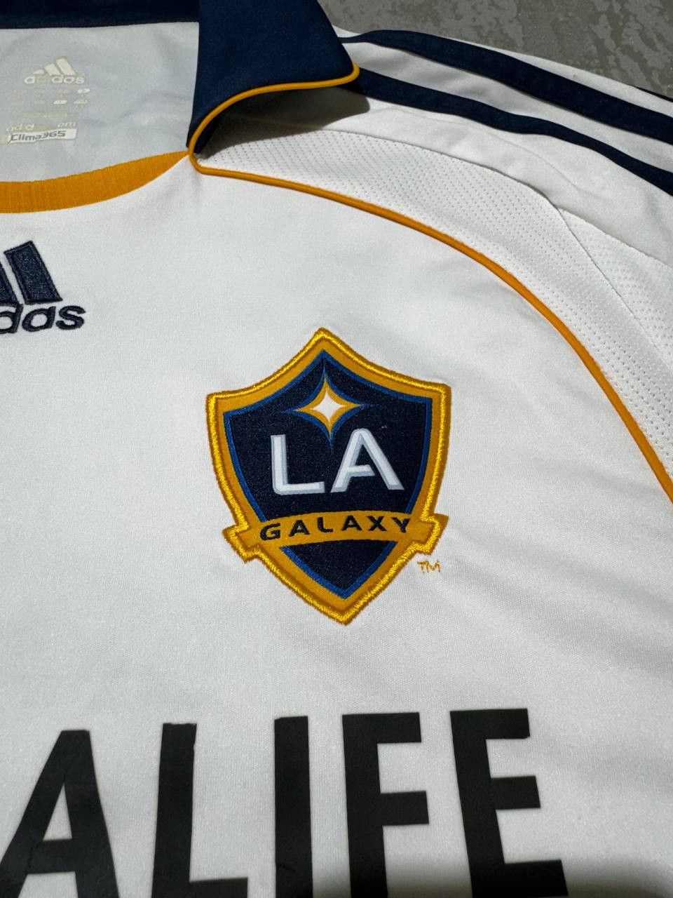 Adidas Adidas LA Galaxy Home Shirt 2008/09 (L) Beckham 23 Size US L / EU 52-54 / 3 - 5 Thumbnail