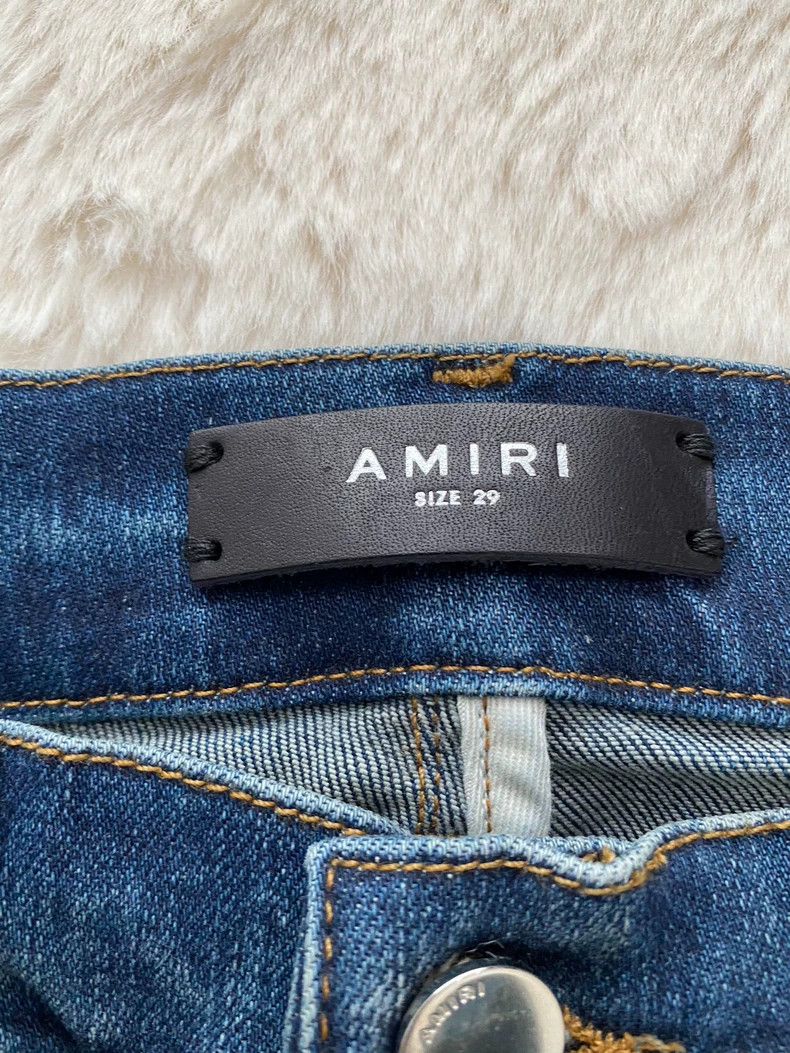 Amiri Amiri Washed blue mx2 jeans 2501-Nextarrow Size US 29 - 2 Thumbnail