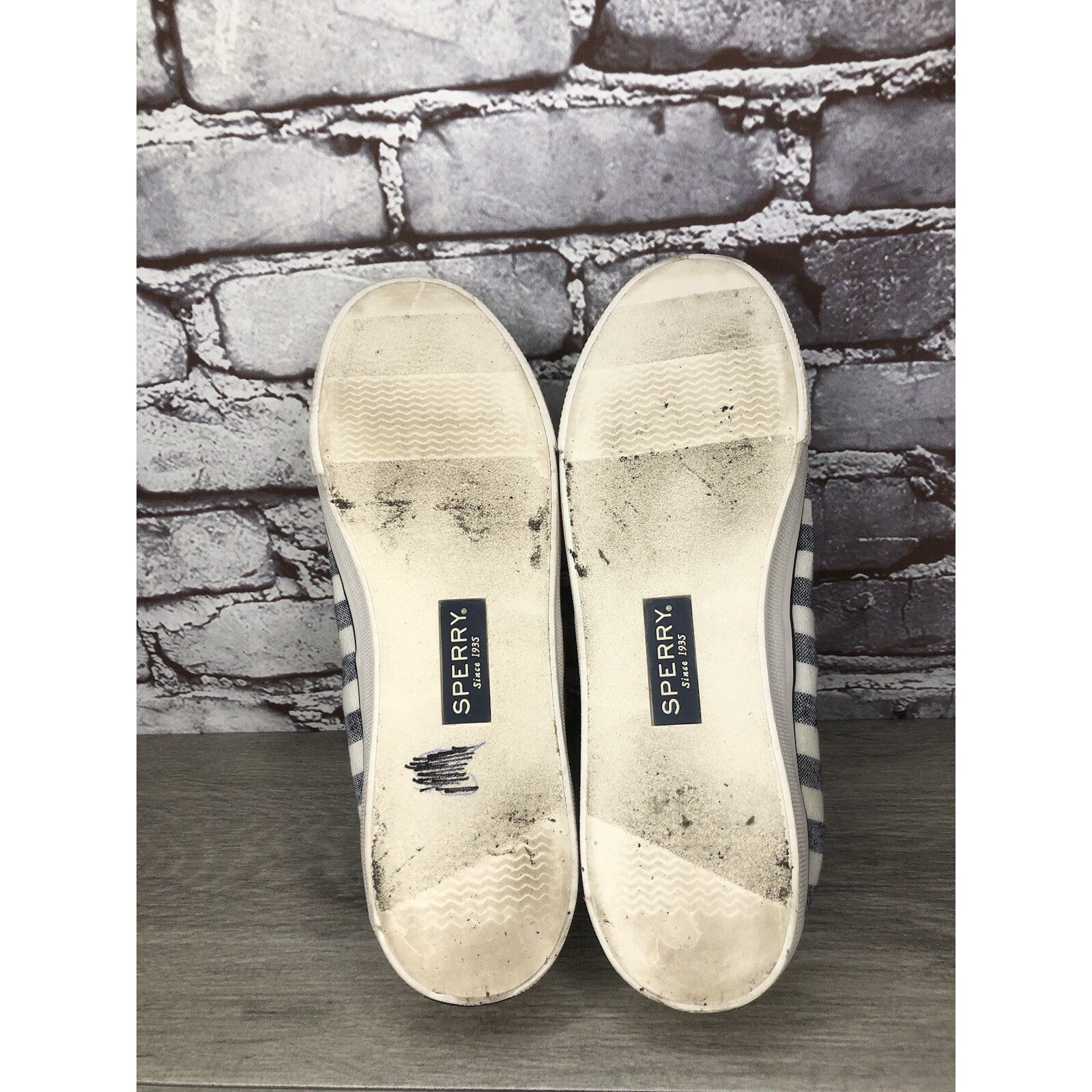 Sperry SPERRY Top-Sider STS95227 Seacoast Blue STRIPE Canvas Boat S Size US 10 / IT 40 - 23 Thumbnail